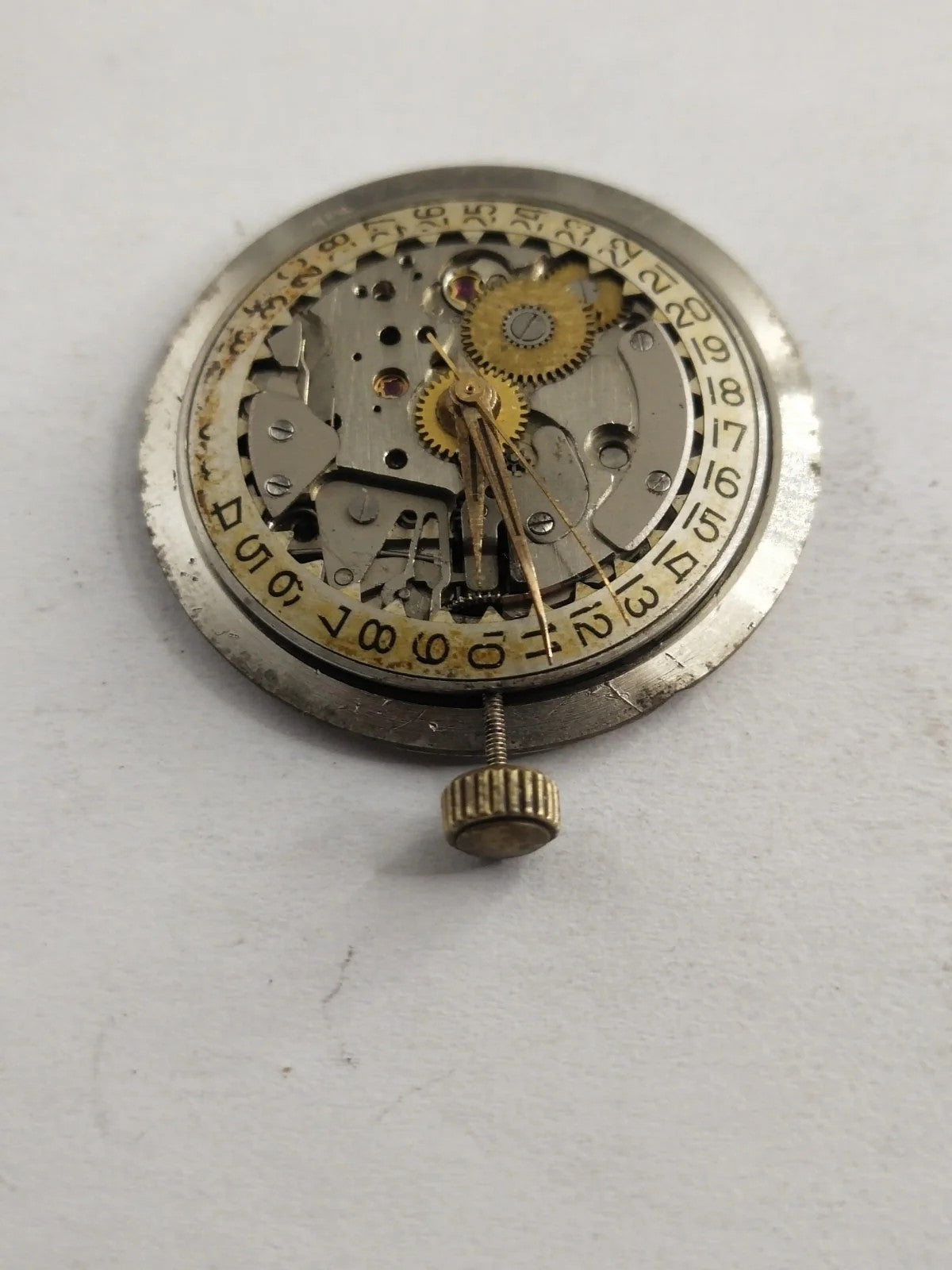 Manual movement / ZENITH / Cal . 2522C With hands / Case Ring Used full working