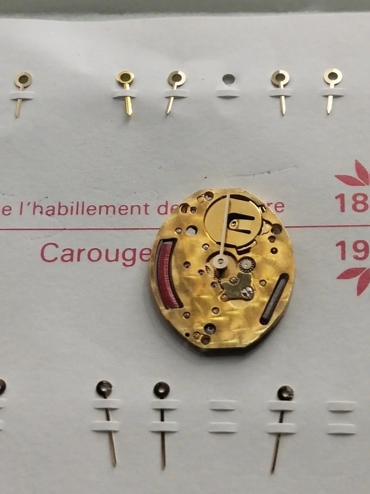 OMEGA 1459/LONGEN.L200/ ETA 281 002 Hand set / Price is for 2 hands