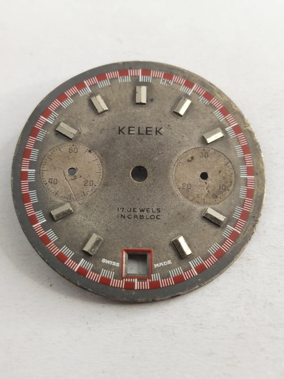 Original Dial / KELEK / Breitling FLieger Pilot chronograph 7753 Valjoux/ used