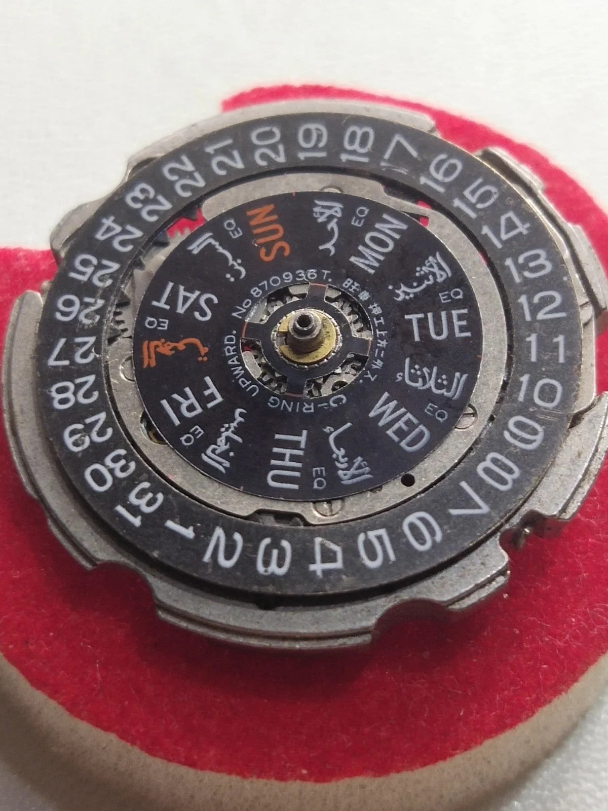 Original Seiko 6139B /6138B/Month and Day Set with Other Repair Parts