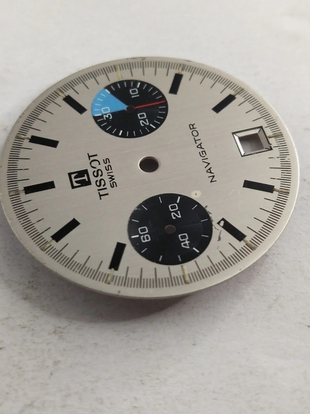 TISSOT Dial NAVIGATOR used chronograph Movement 7733/34