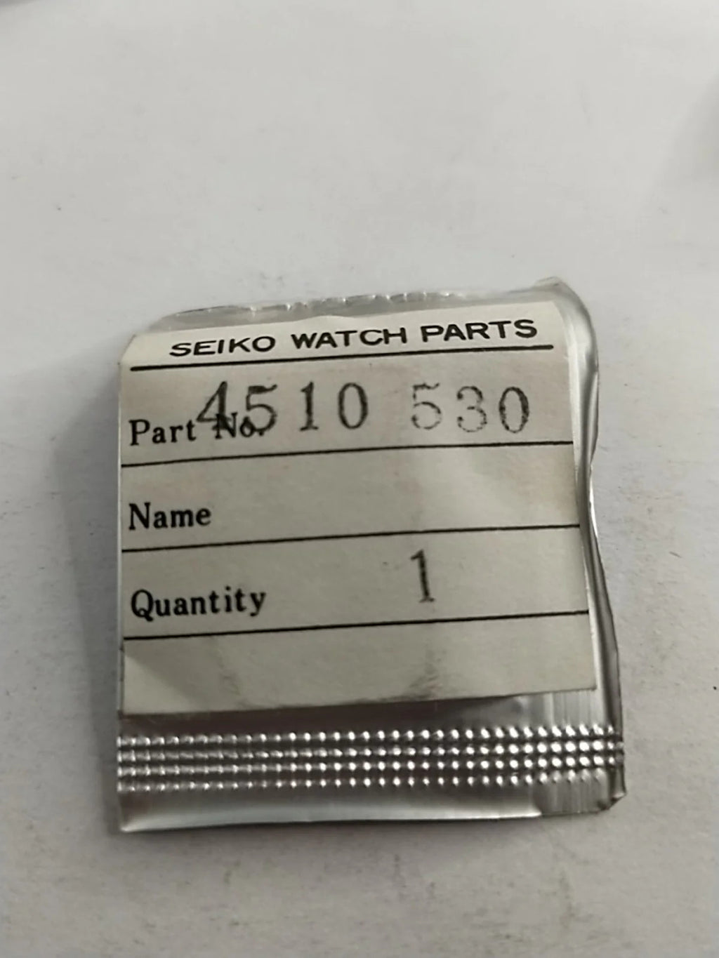 NOS Seiko 4510 530 Liquid Crystal Panel LCD Cal /A358