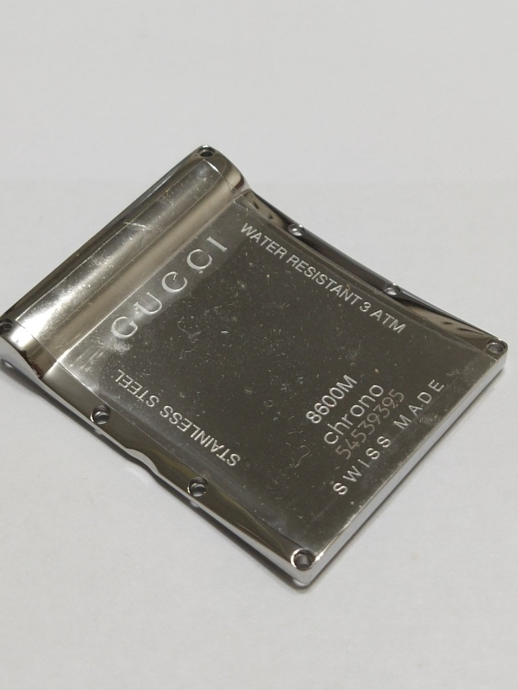 GUCCI Original /  Case Back/ Part No. 8600M Chrono