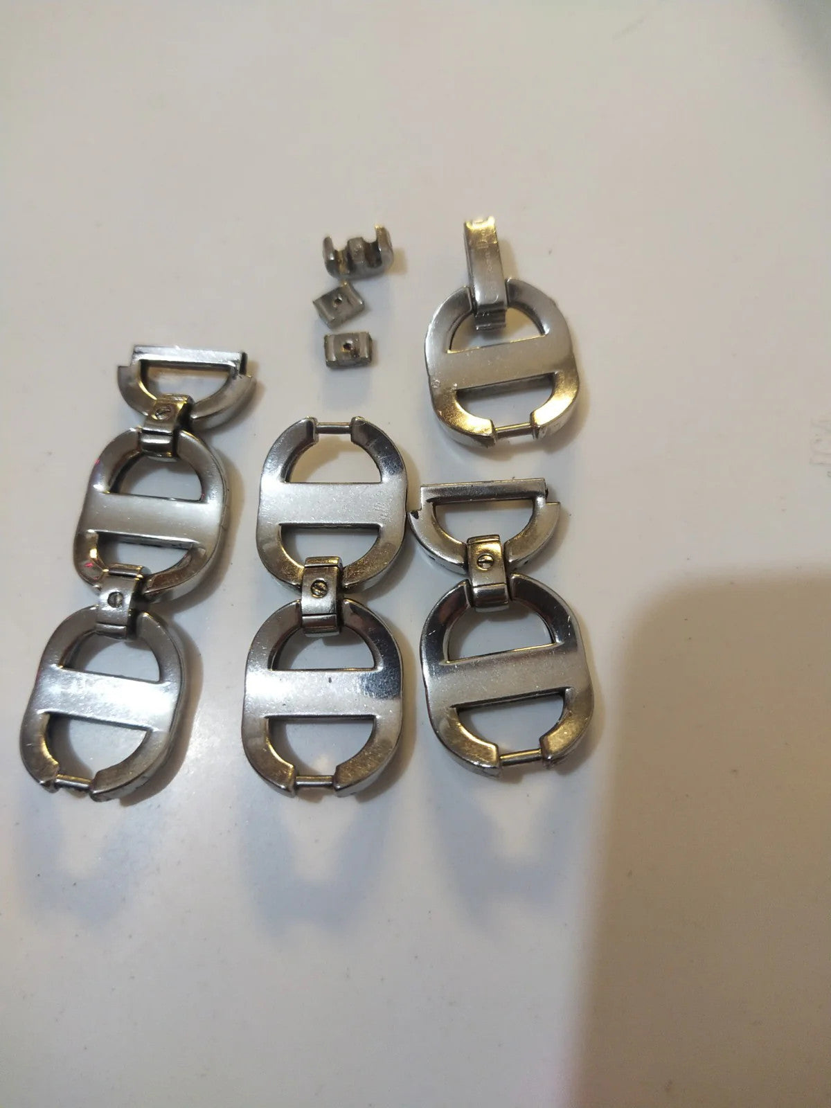 Christian Dior stainless steel link ........ used Price for one piece