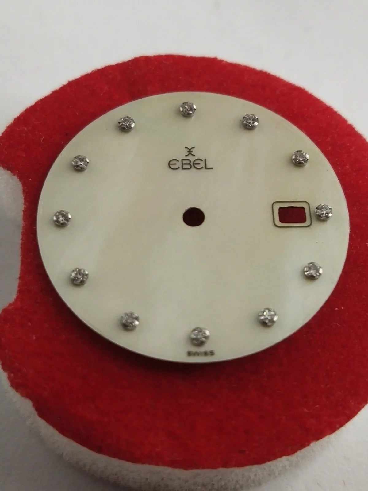 Dial EBEL Diamond / Shells / With hands /Read the description well