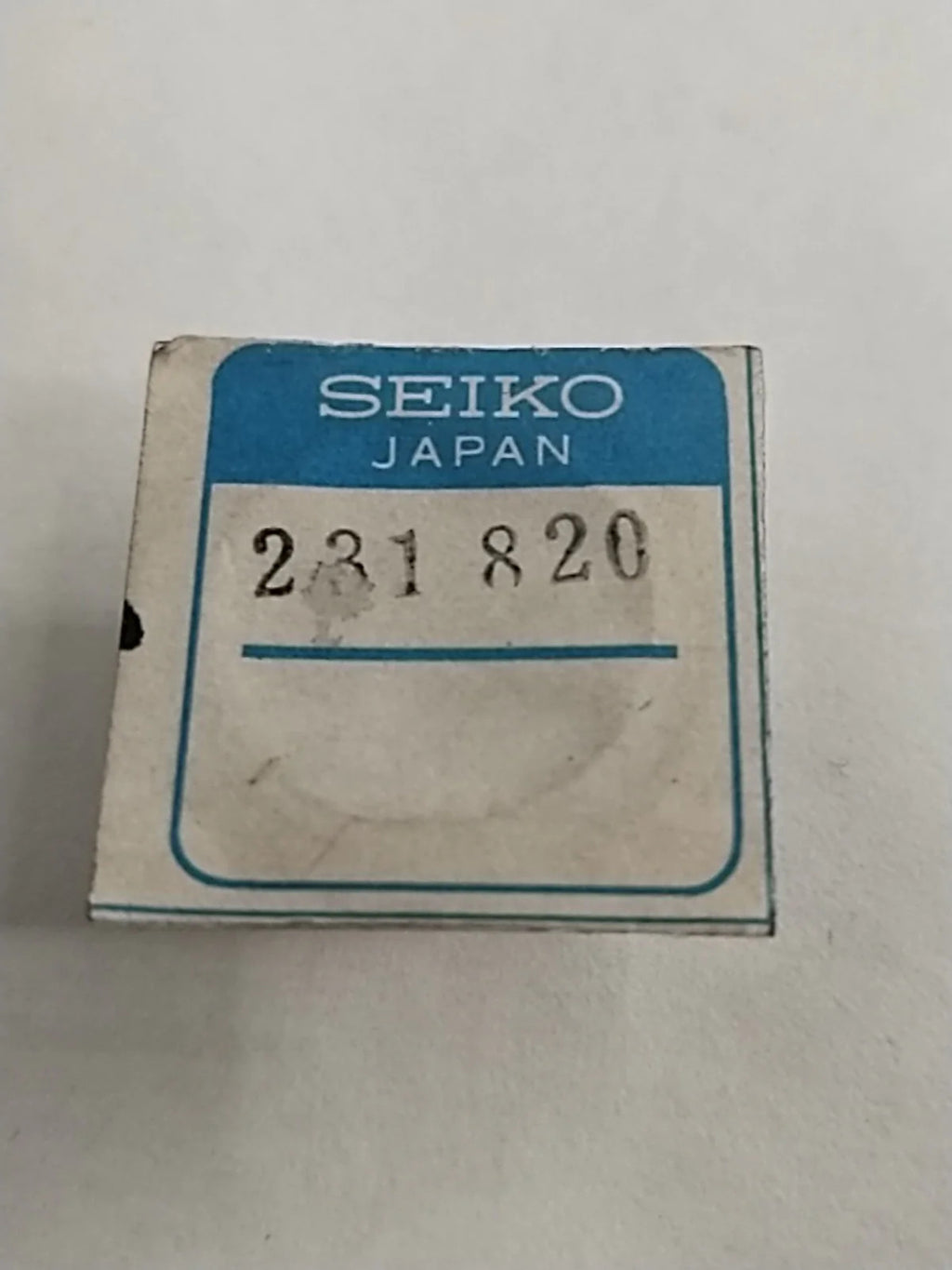 NOS Seiko Parts 231 820