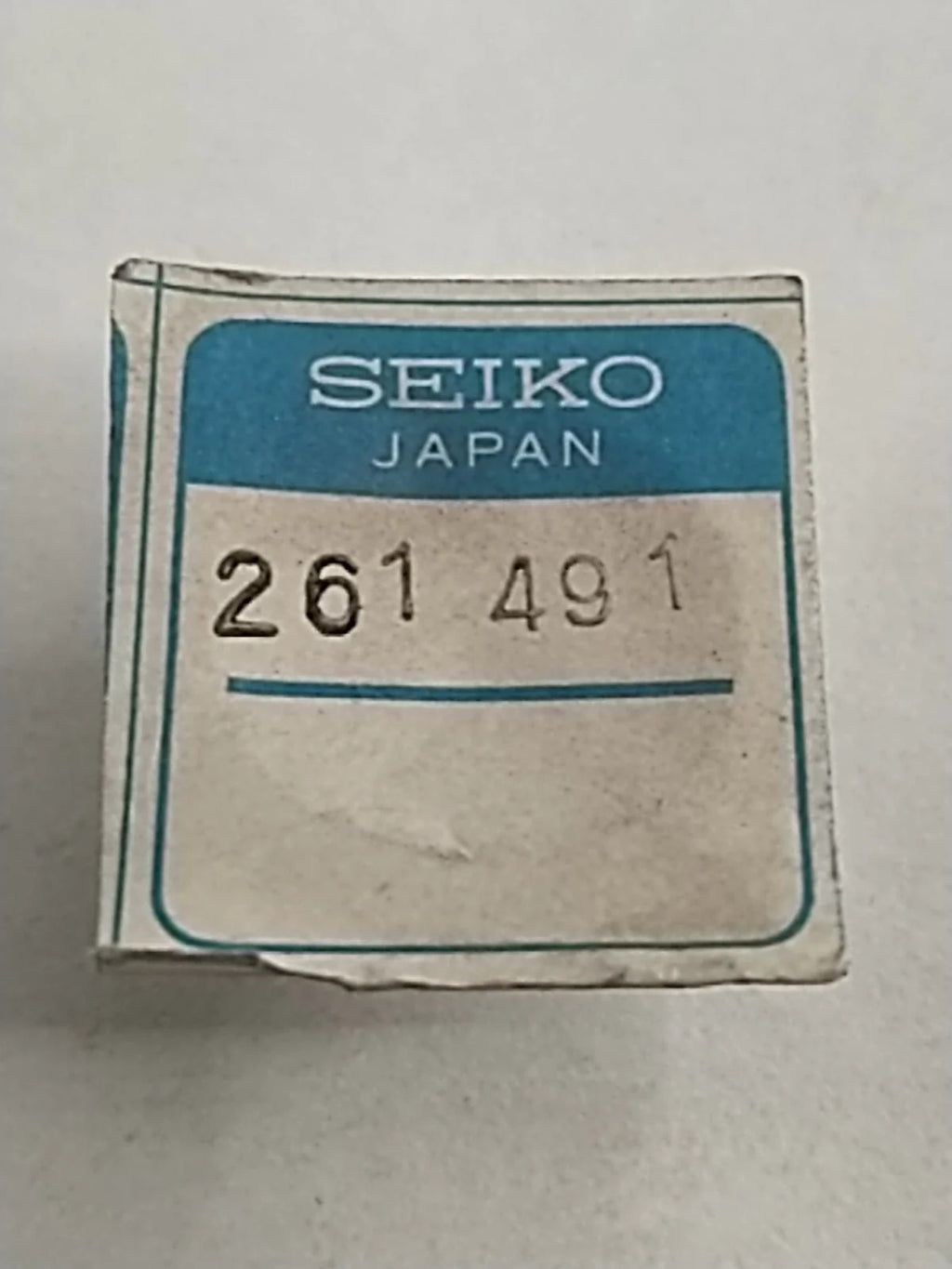 NOS Seiko Parts 261 491