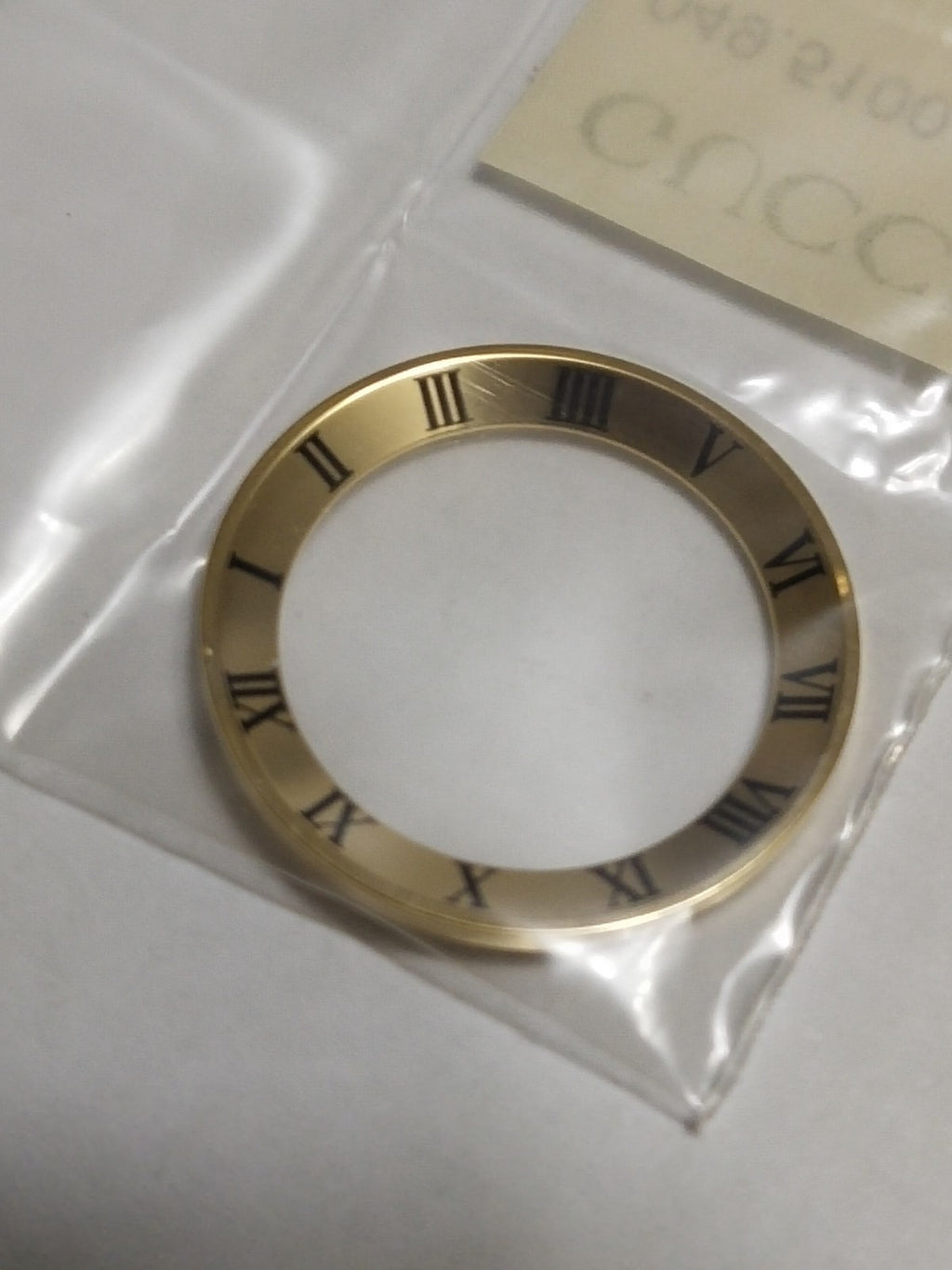 GUCCI Original / Insert Bezel/ Part No. 049.5100.2/5100L/ Gold color 