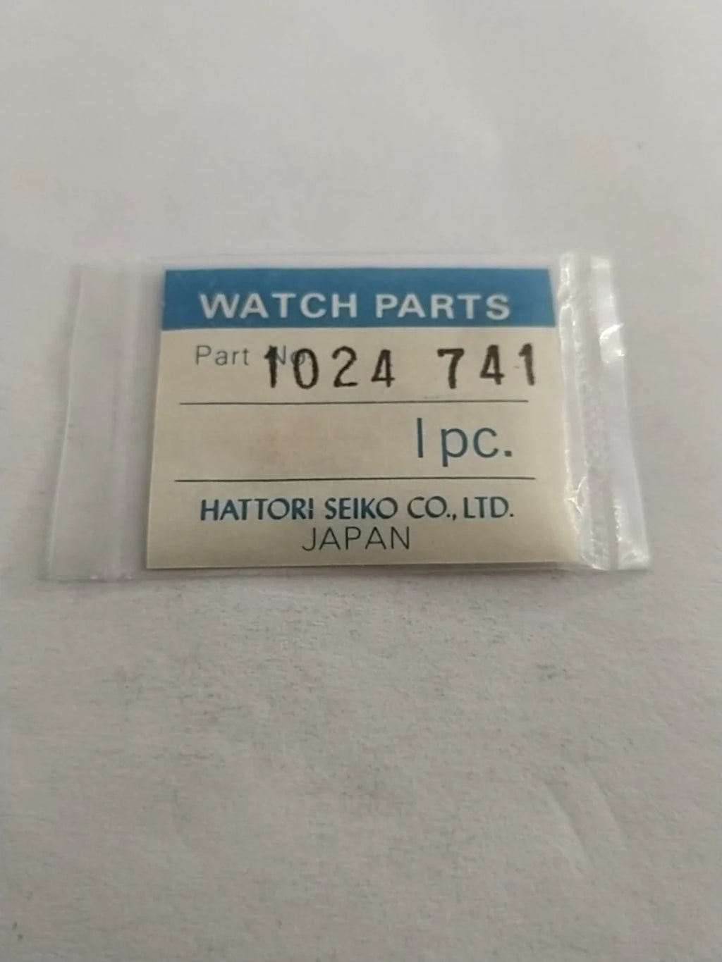 ORIGINAL SEIKO PARTS / Part . 1024 741