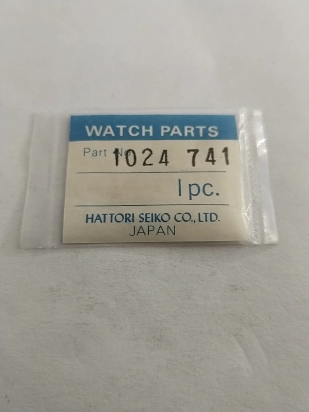 ORIGINAL SEIKO PARTS / Part . 1024 741