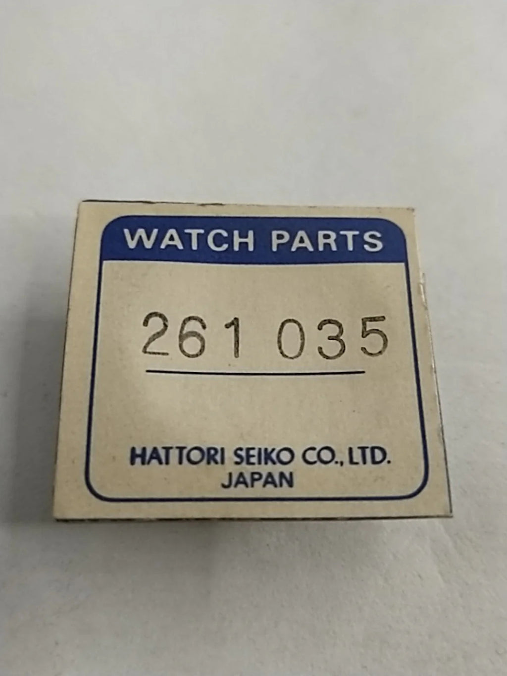 NOS Seiko Parts 261 035