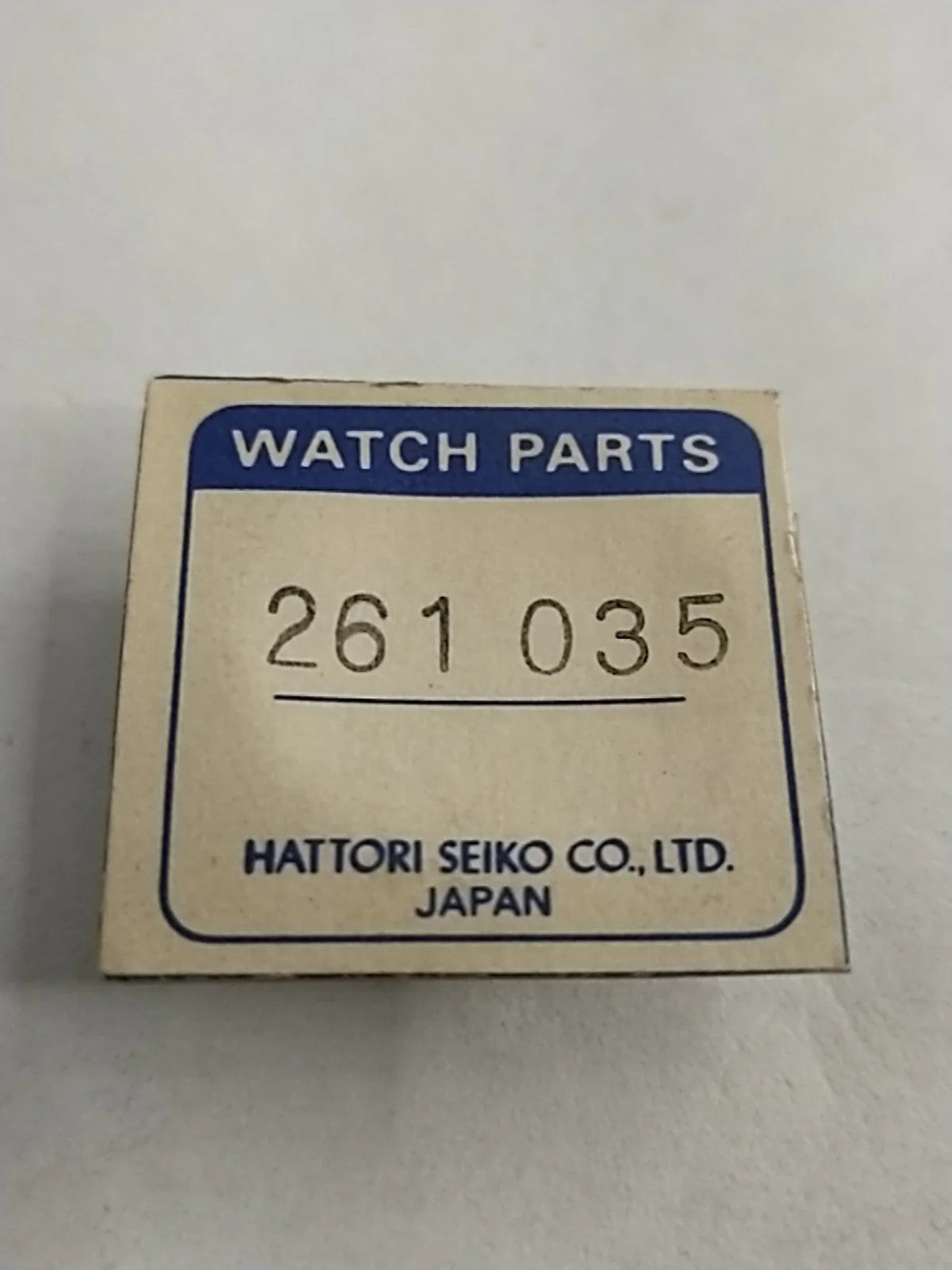 NOS Seiko Parts 261 035