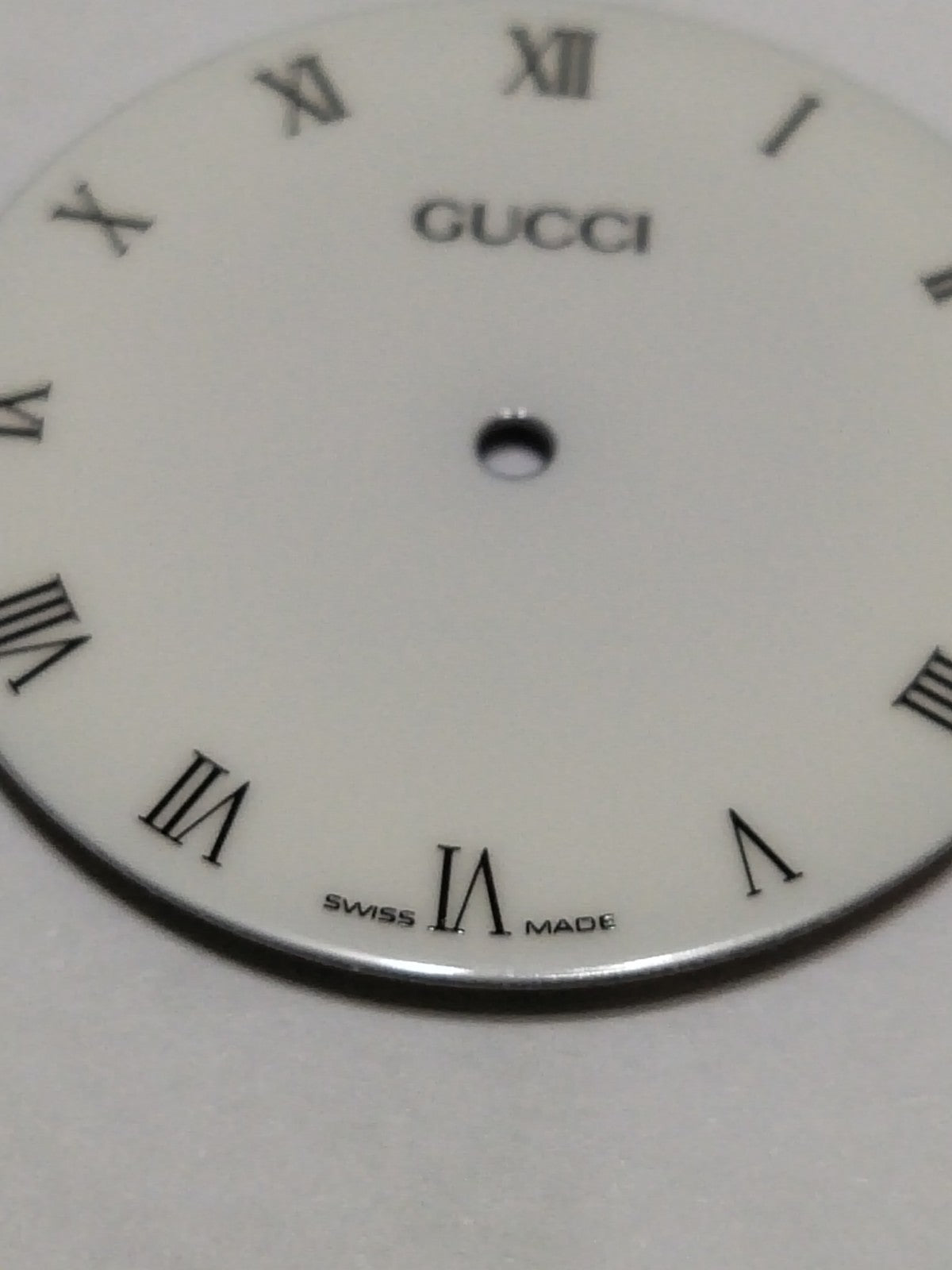GUCCI Original / Dail   / Part No. 015.575/  Creamy color 