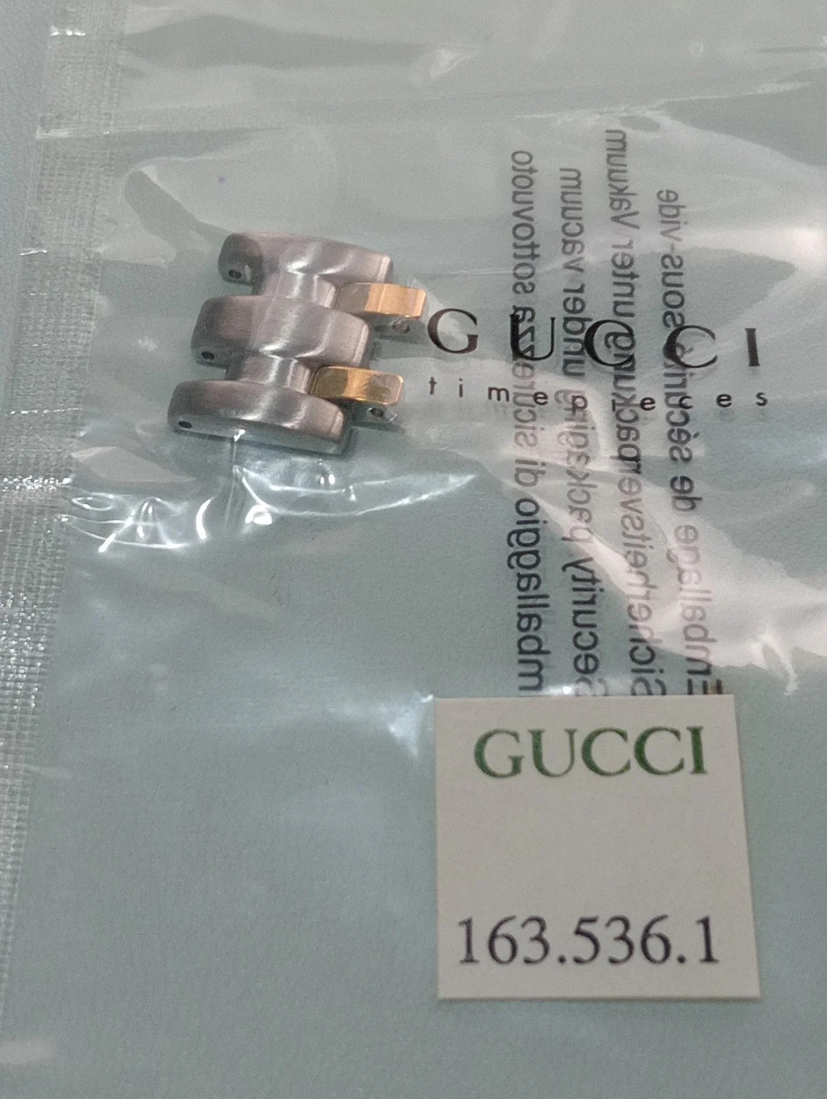 GUCCI Original / Link T.T / Part No. 163.536.1 / 18m.m