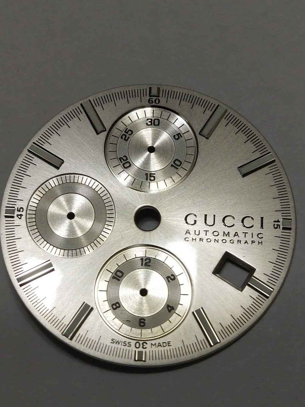 GUCCI Original /  chronograph Dail   / Part No. YDA 05194/  silver color  