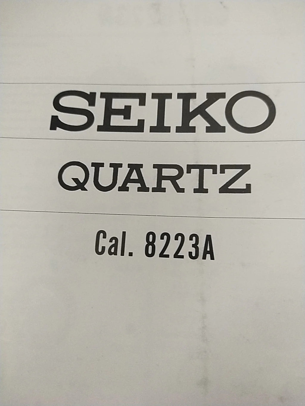 NOS circuit block Seiko Cal / 8223A /8229A/Part . 4001 821