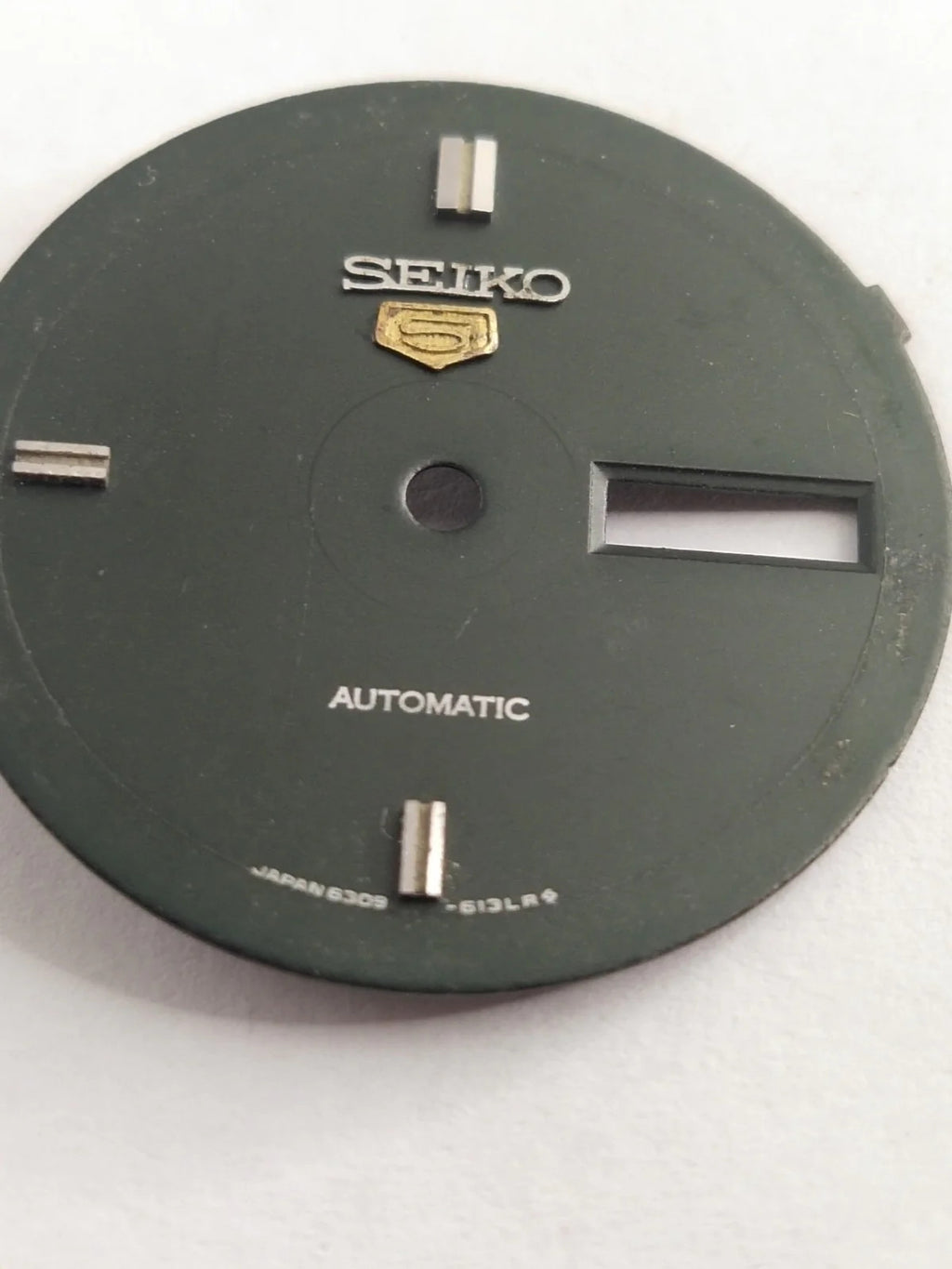 Original Seiko Dial 6309-613LR dark green color / used