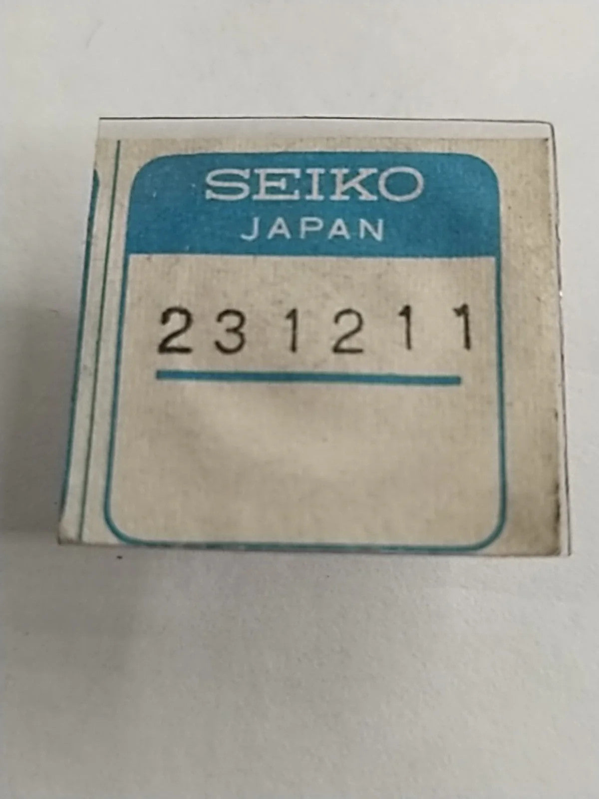 NOS Seiko Parts 231 211
