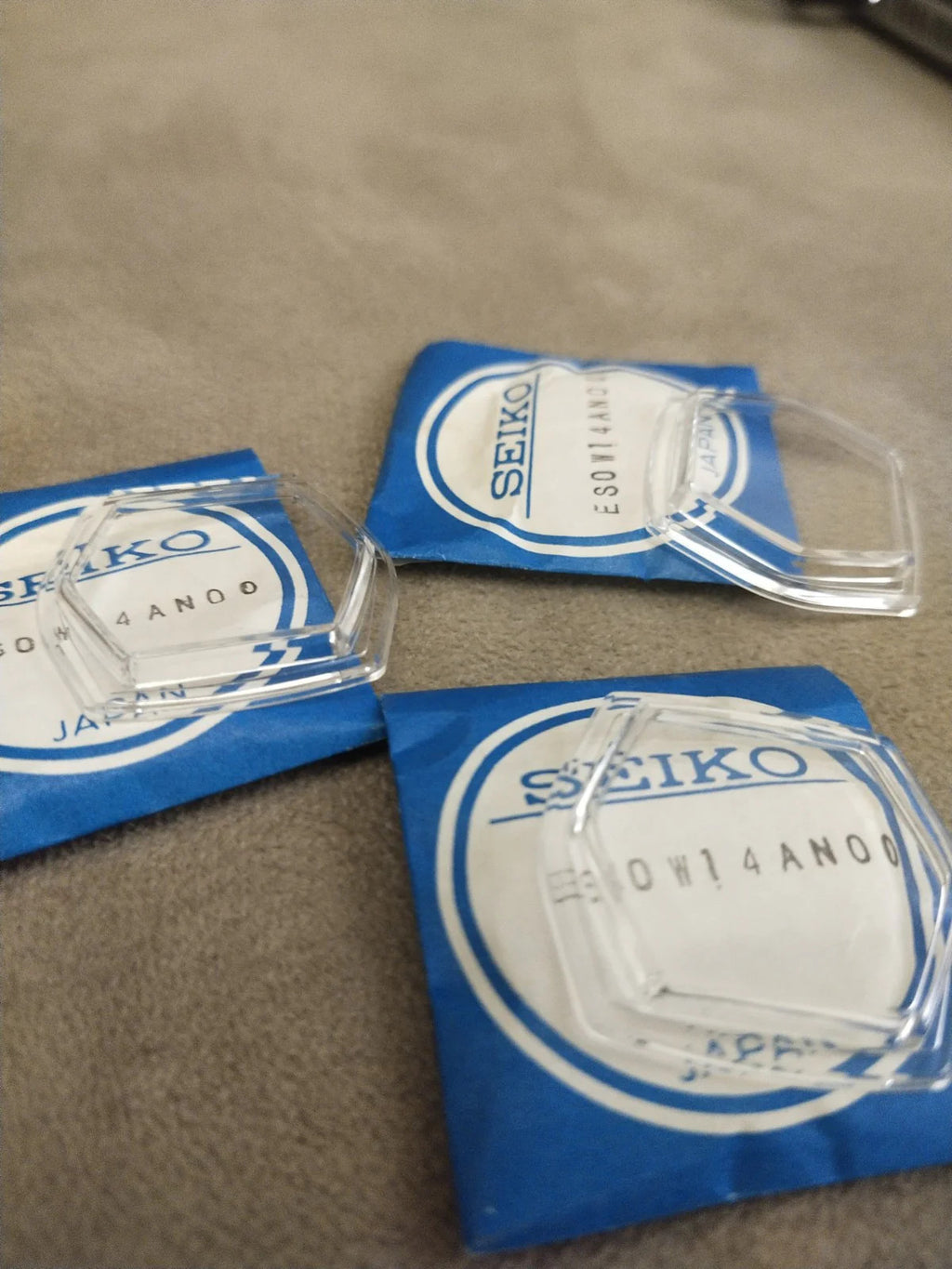 3 Pcs SEIKO GLASS Acrylic ESOW14ANO