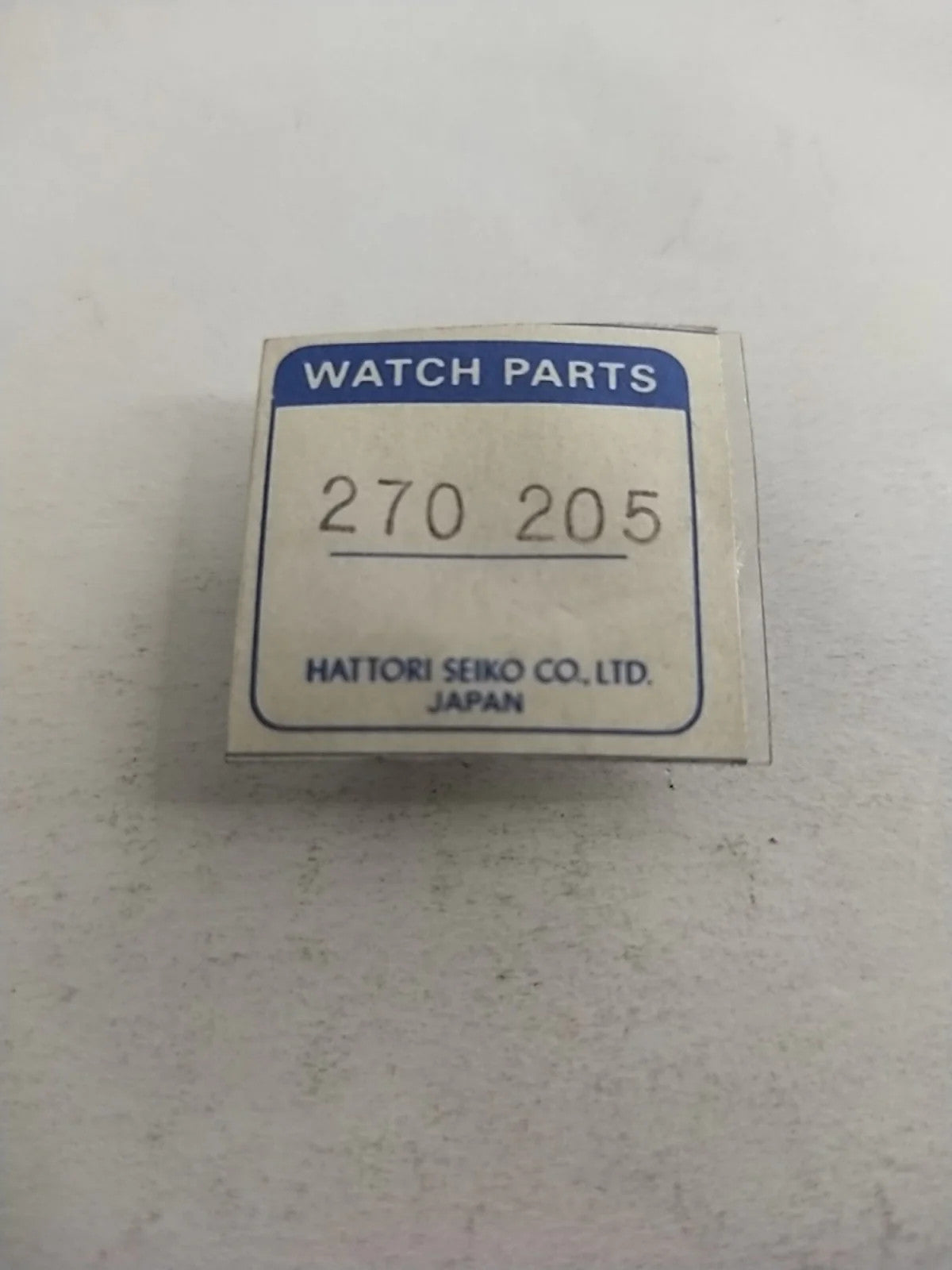 NOS Seiko Parts 270 205