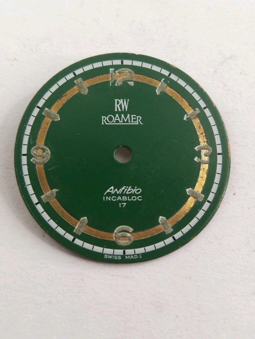 Original Dial / ROAMER/green color used