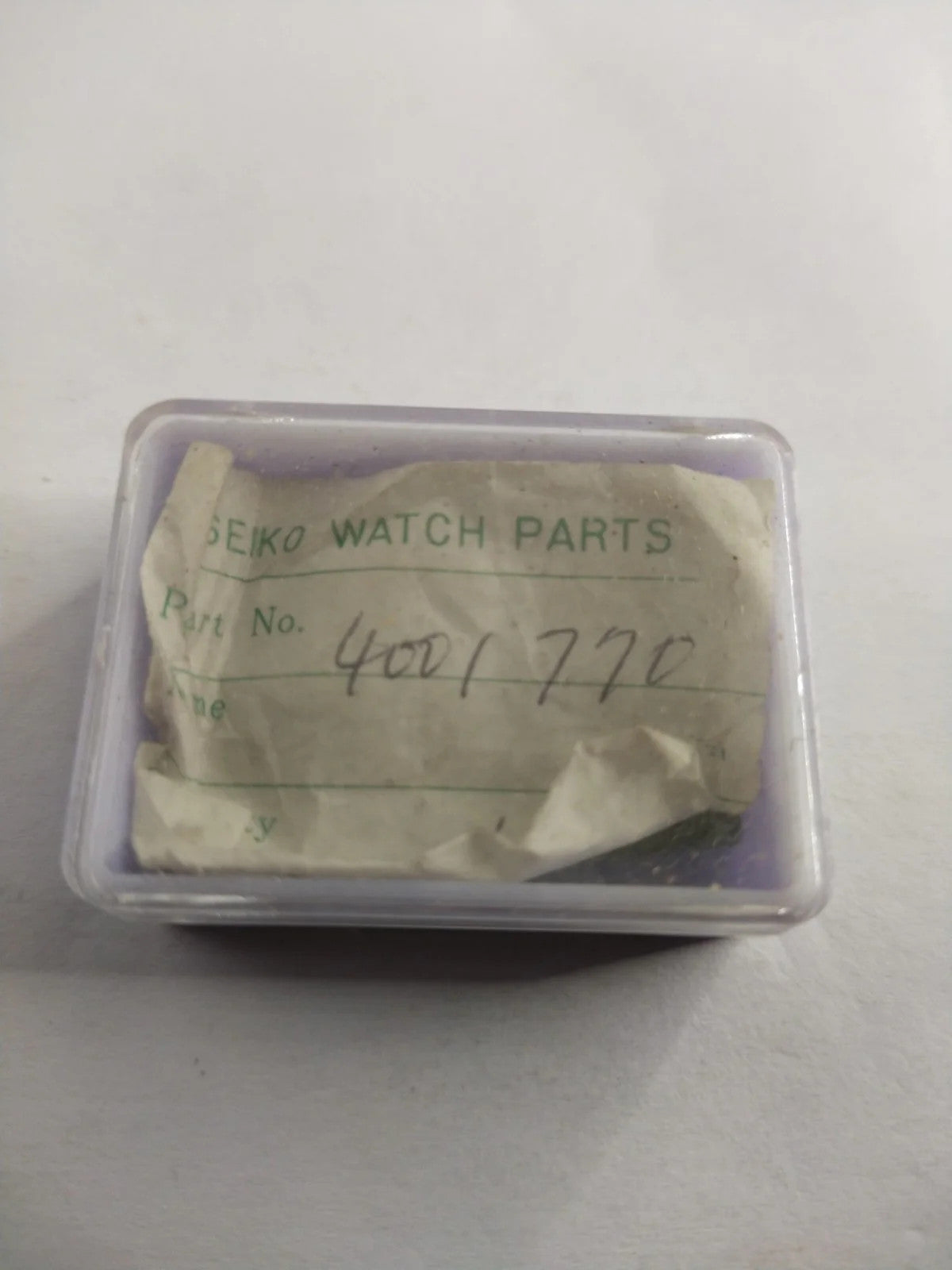 NOS Seiko original circuit part . 4001 770