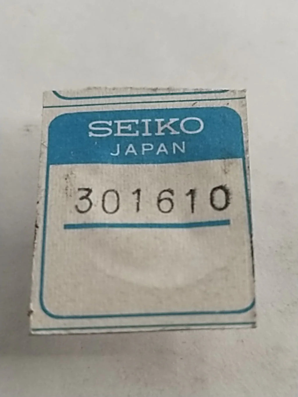NOS Seiko Parts 301 610