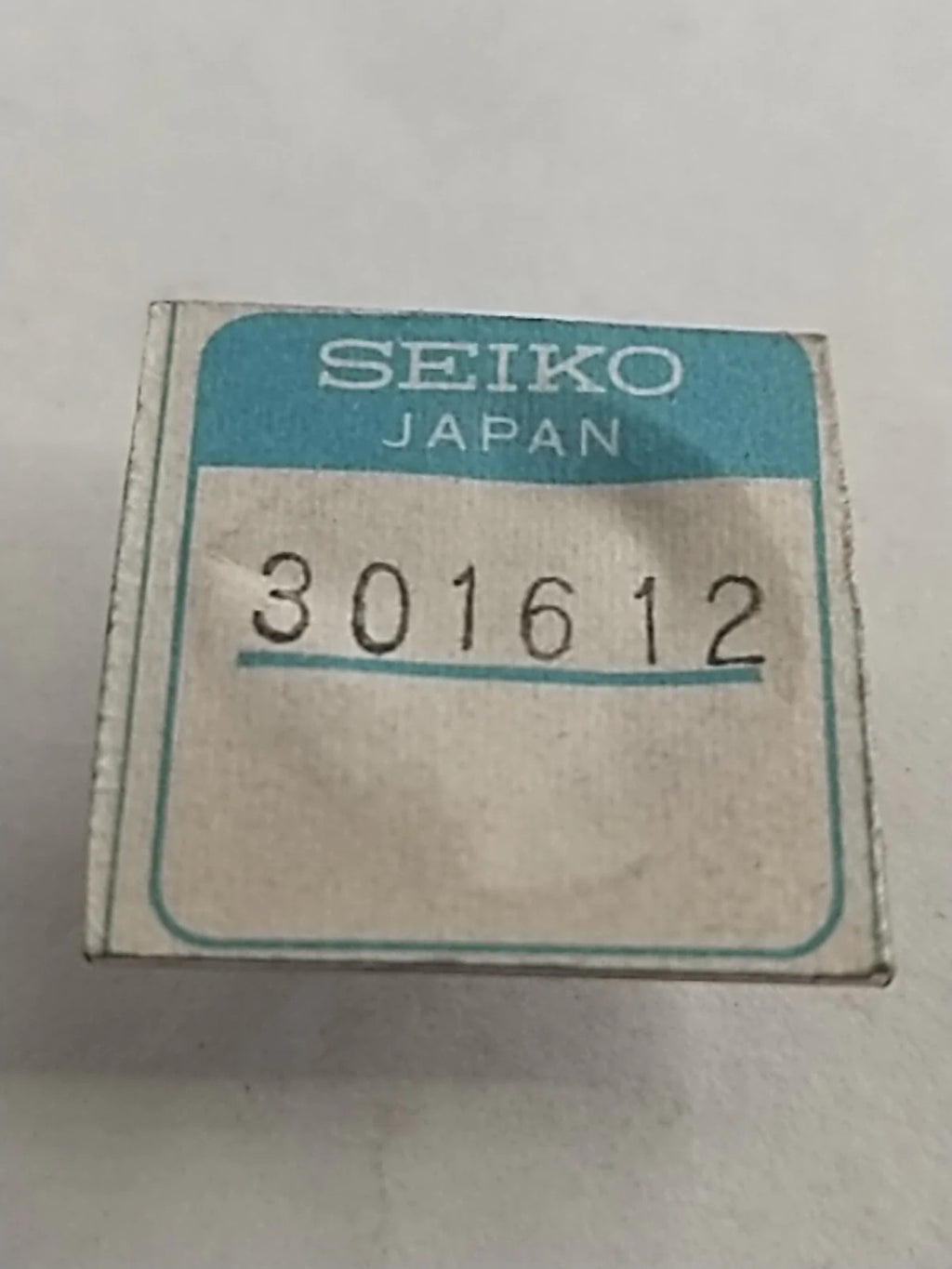 NOS Seiko Parts 301 612