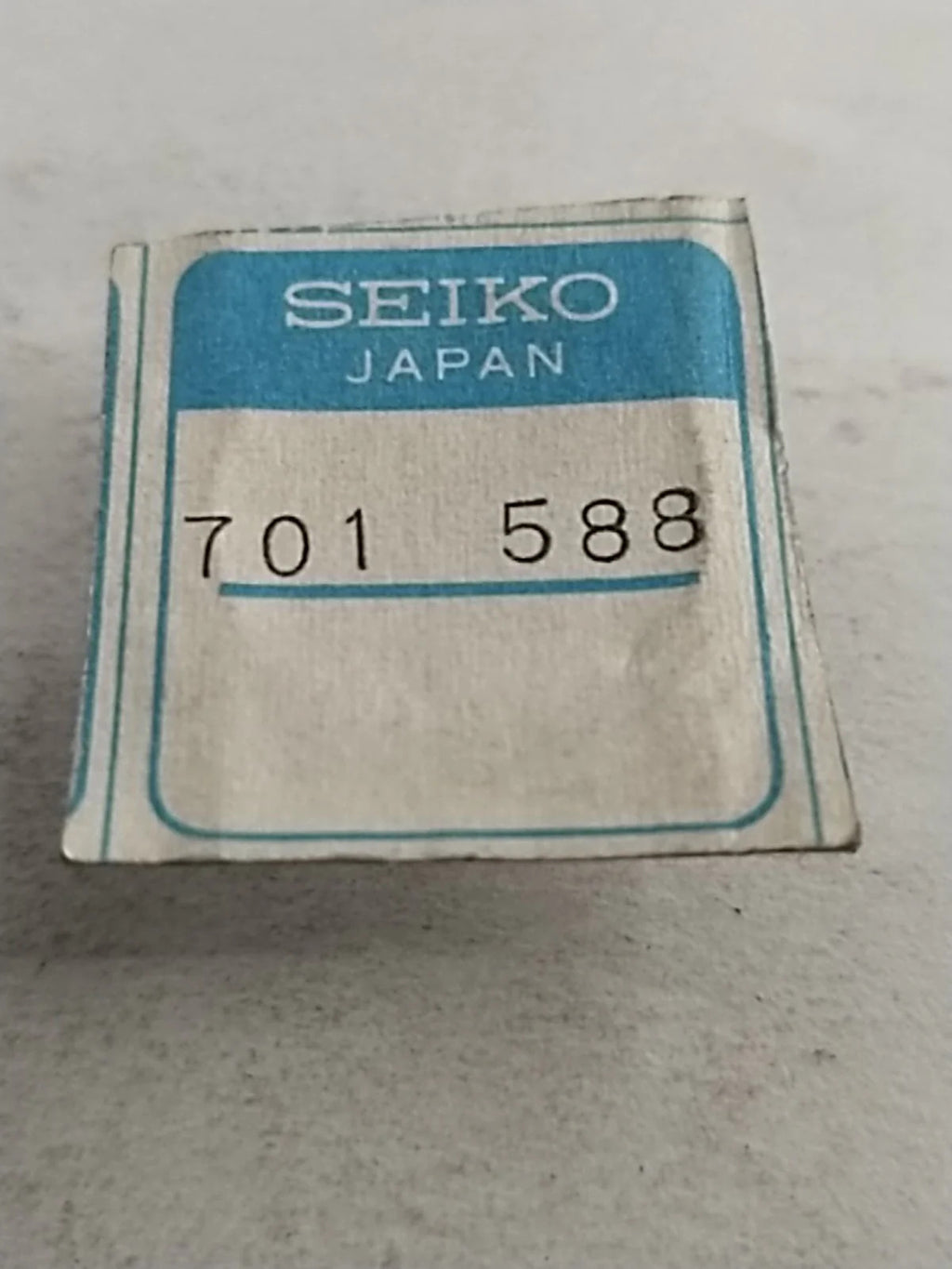 NOS Seiko Parts 701 588
