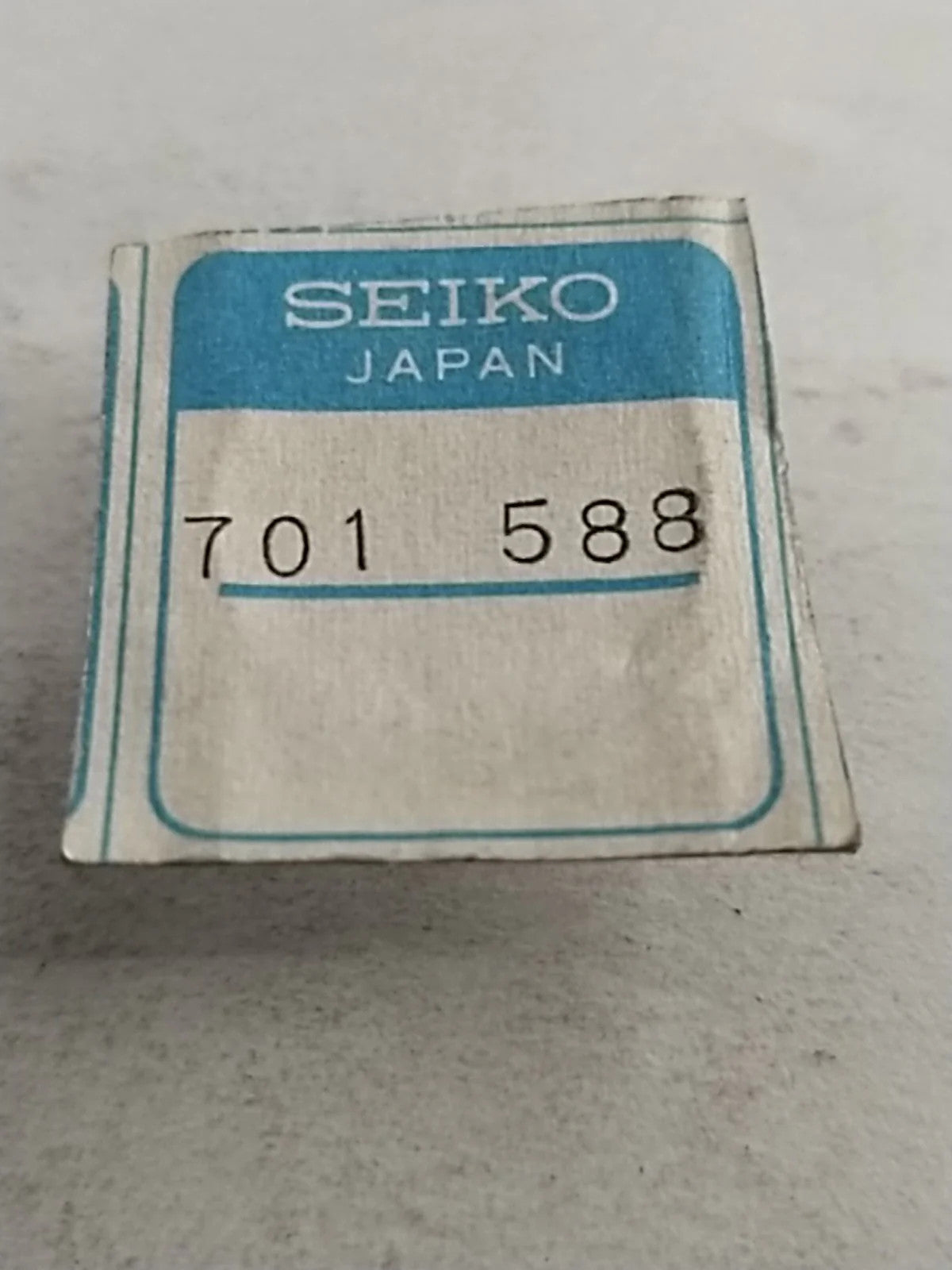 NOS Seiko Parts 701 588