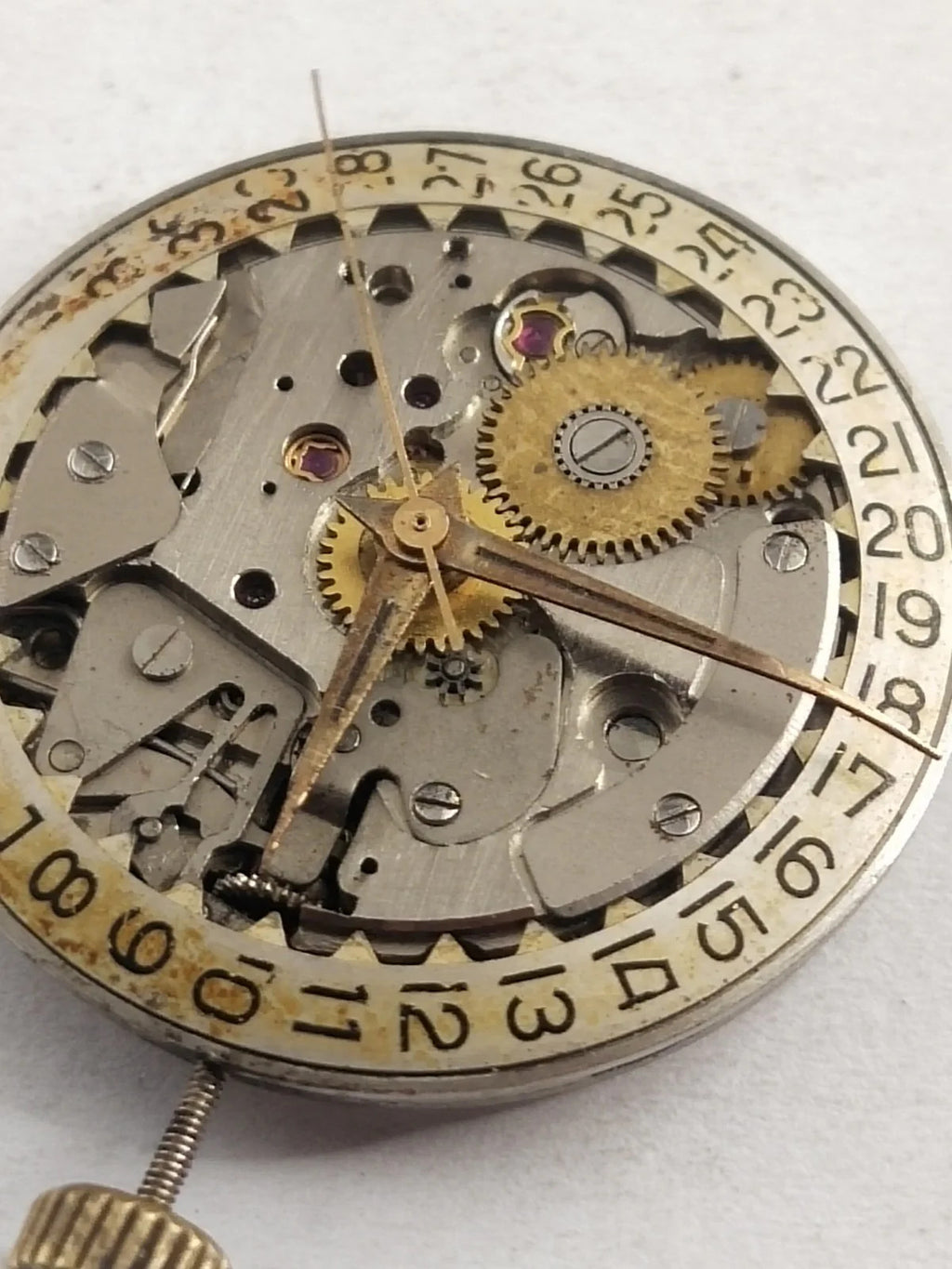 Manual movement / ZENITH / Cal . 2522C With hands / Case Ring Used full working