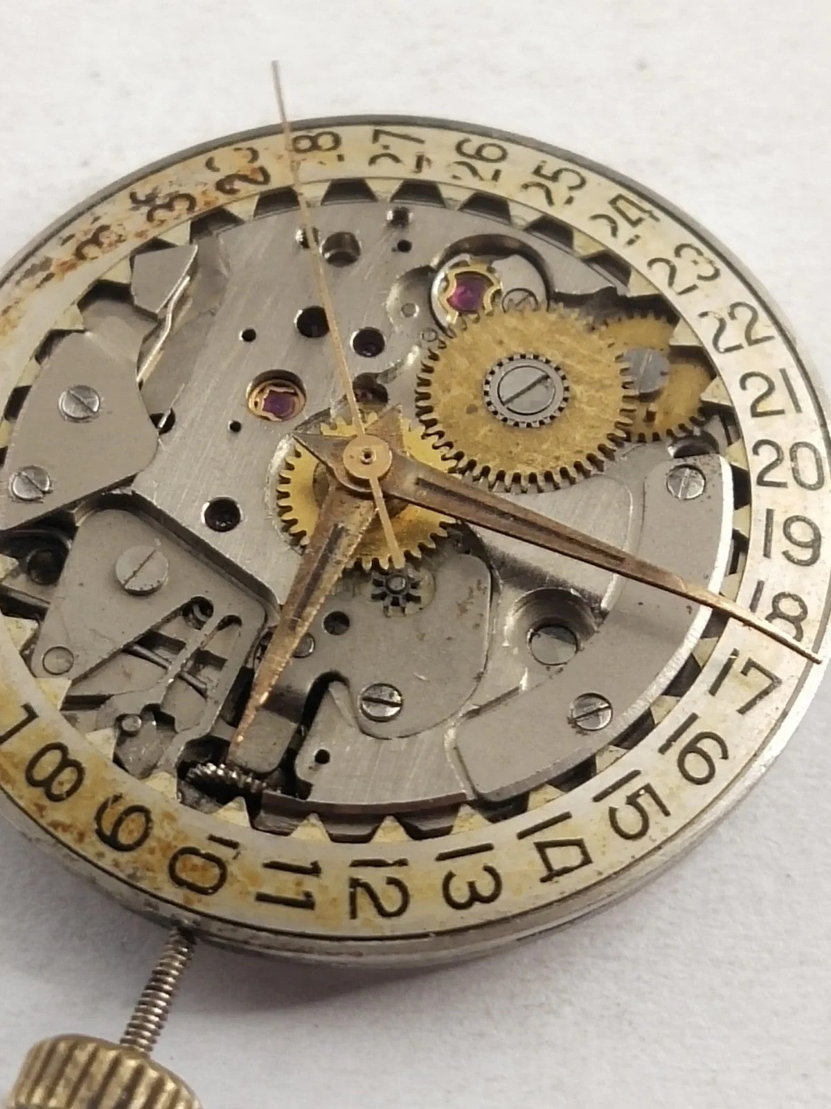 Manual movement / ZENITH / Cal . 2522C With hands / Case Ring Used full working