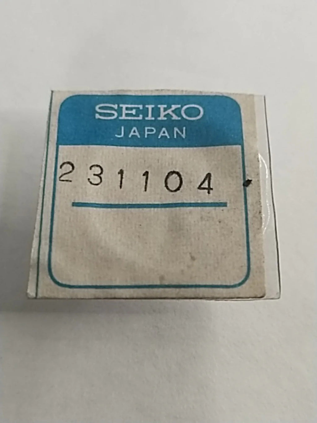 NOS Seiko Parts 231 104