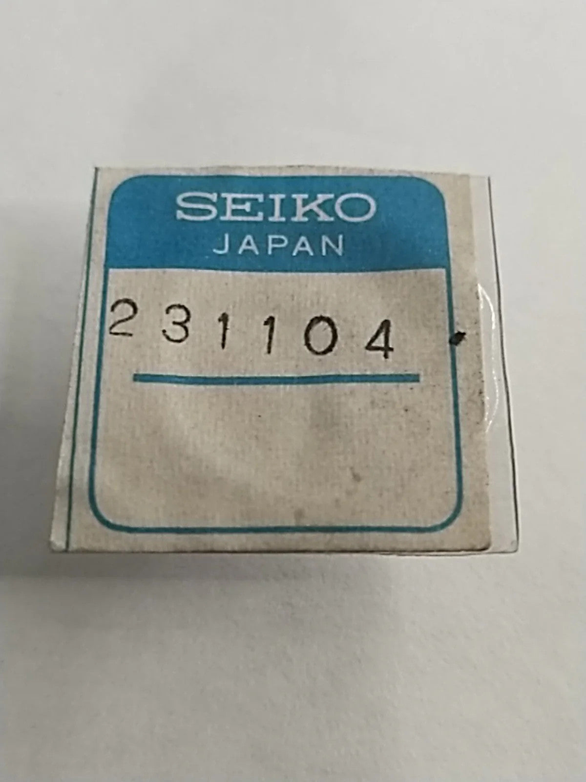 NOS Seiko Parts 231 104