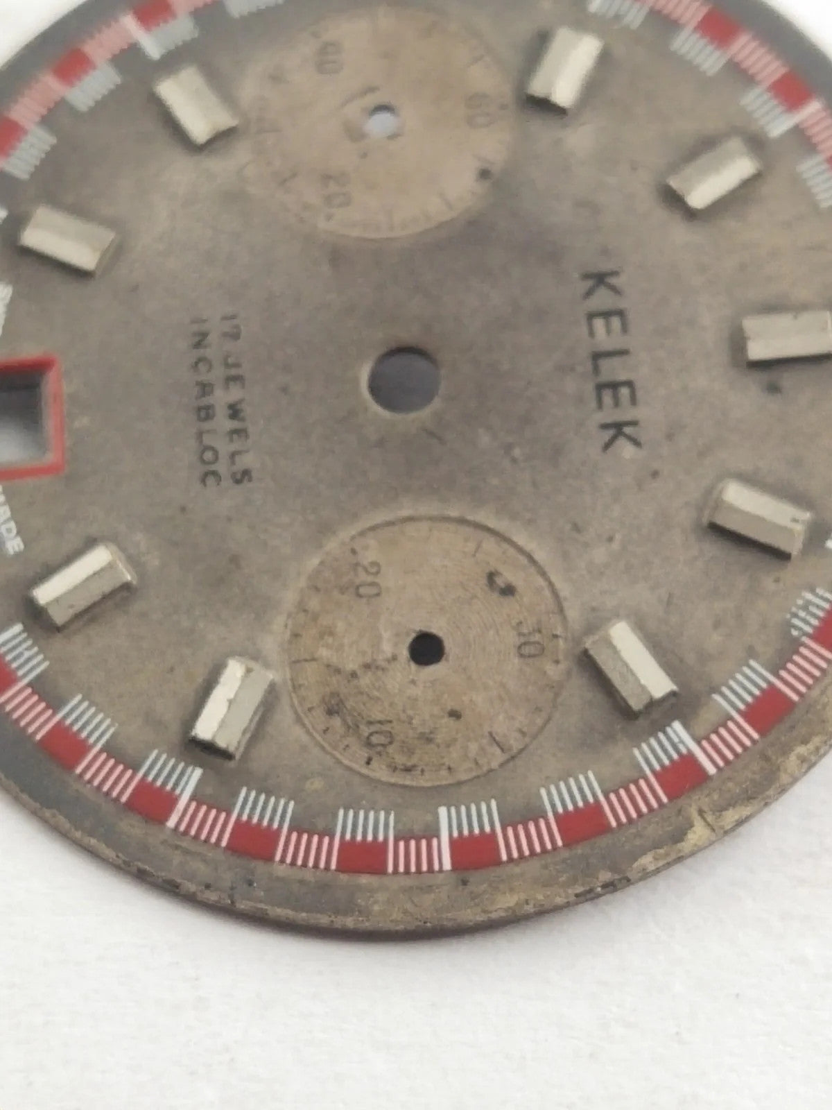 Original Dial / KELEK / Breitling FLieger Pilot chronograph 7753 Valjoux/ used