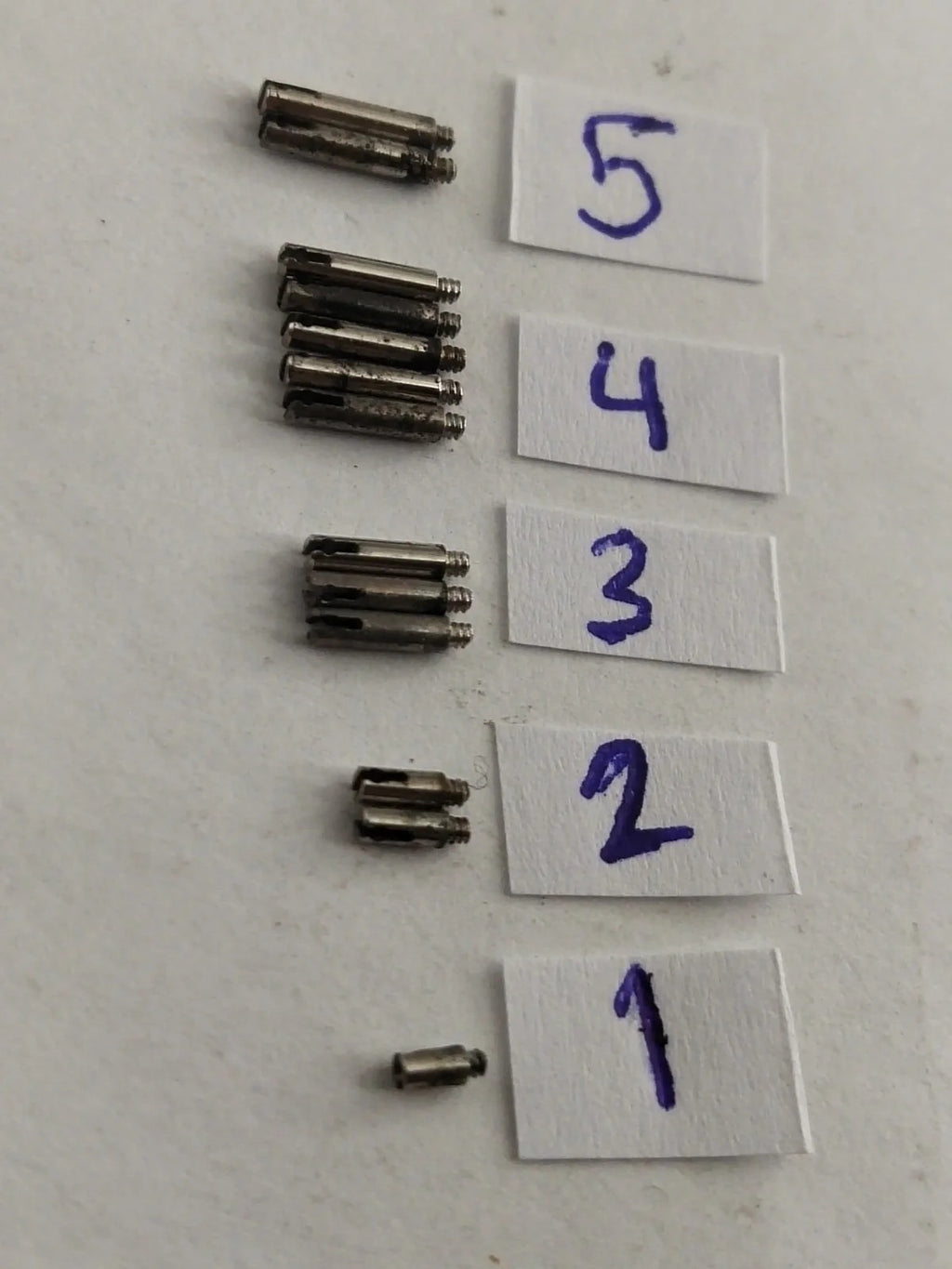 Cartier Split Hand Setting Stem , Crawn Said / For Santos / Used /1ps