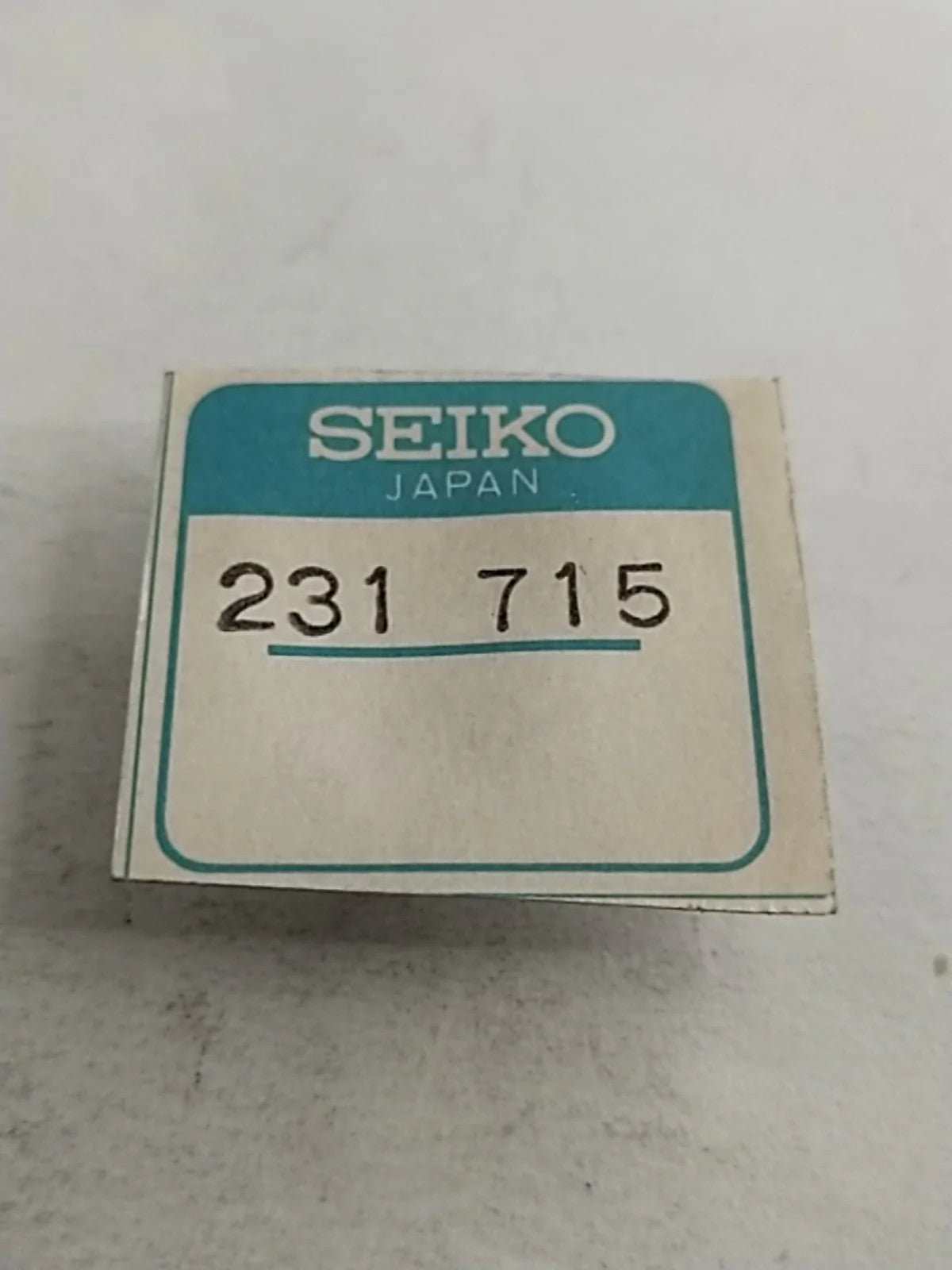 NOS Seiko Parts 231 715