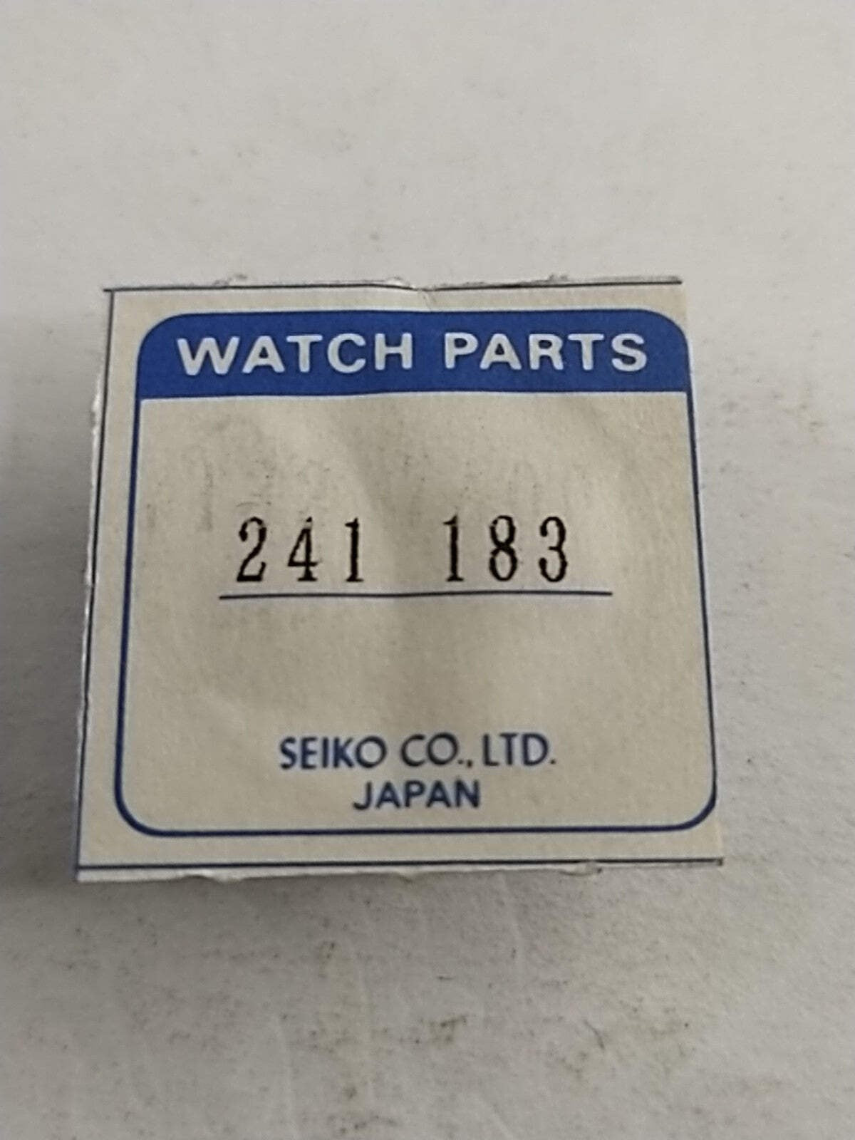 NOS Seiko Parts 241 183