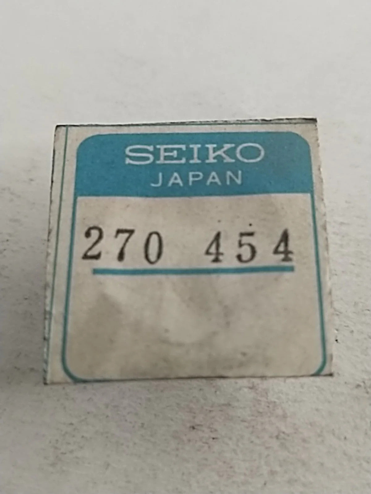 NOS Seiko Parts 270 454