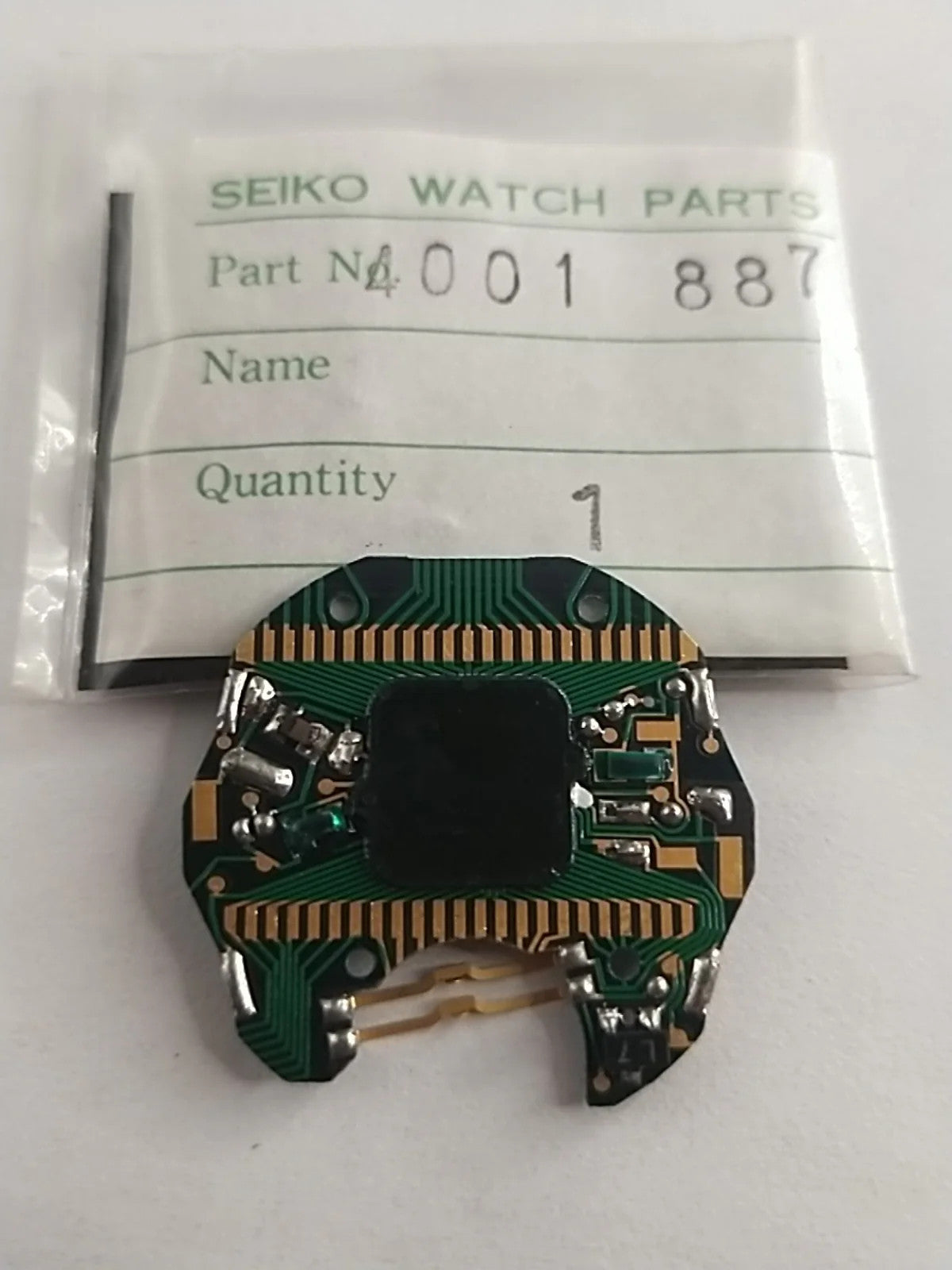 NOS Seiko circuit Plock Digital Part . 4001 887