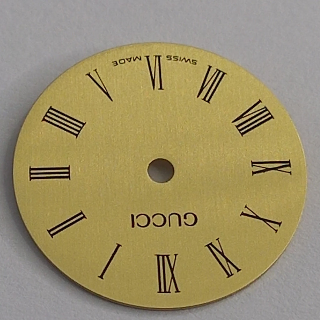 GUCCI Original  Dail CADRAN CHAMPAGNE / Rom 2000L/Part No. 051.034.1 GOLD color 