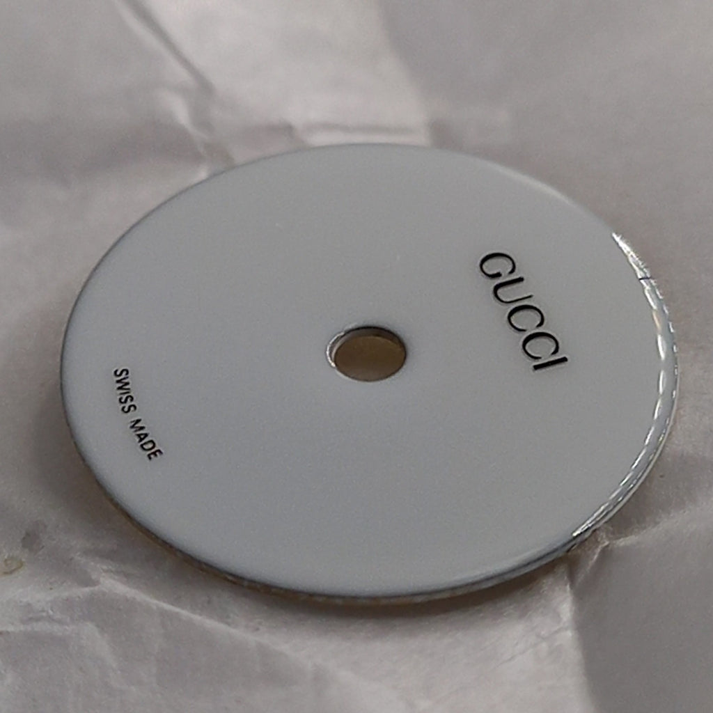 GUCCI Original /  Dail / Part No. 051.A175/ Color  WHITE
