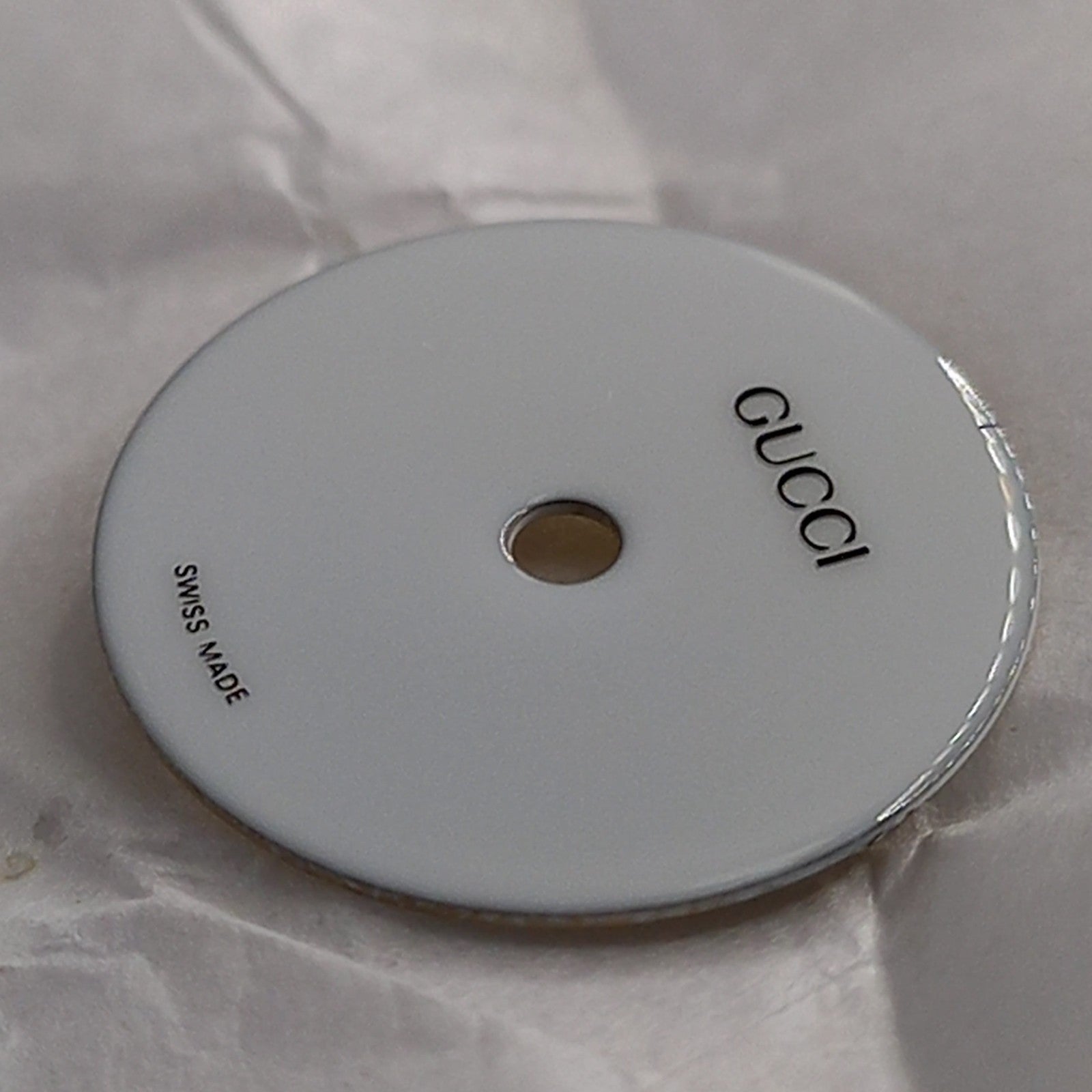 GUCCI Original /  Dail / Part No. 051.A175/ Color  WHITE