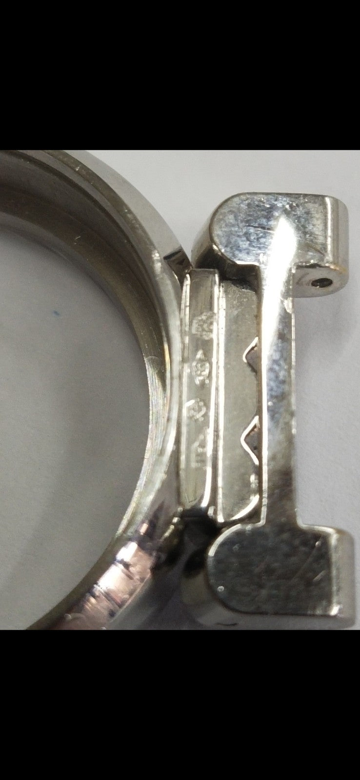  Harry Winston /Complete  Case platinum 950 with Diamonds / Used 