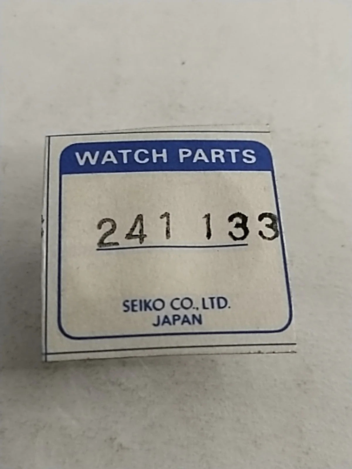 NOS Seiko Parts 241 133