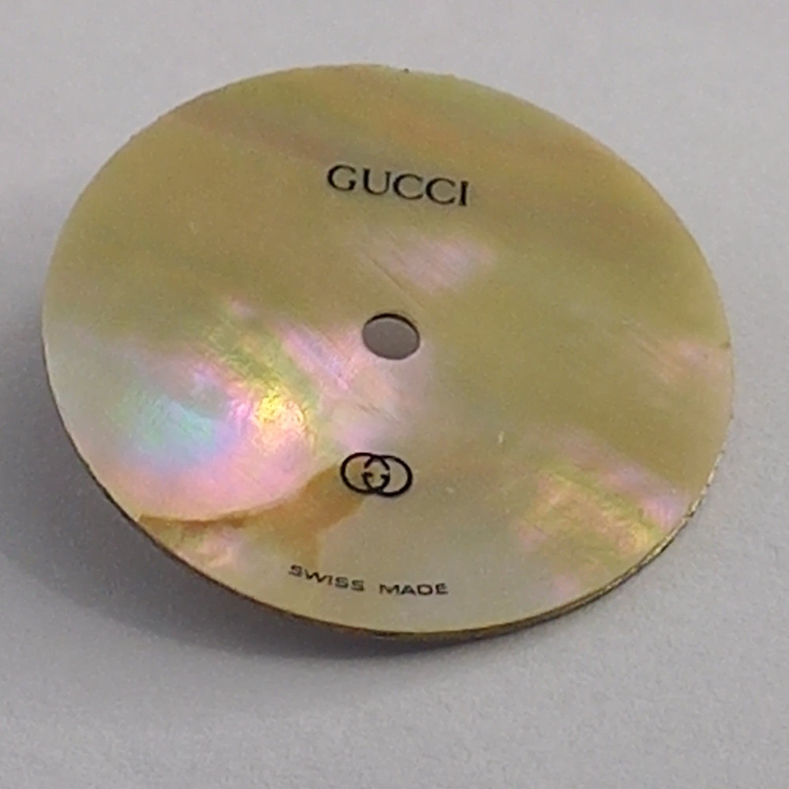 GUCCI Original / Dail CAD.MOP. 30O0L  / Part No. 051.129/  COLOR GOLD SKY