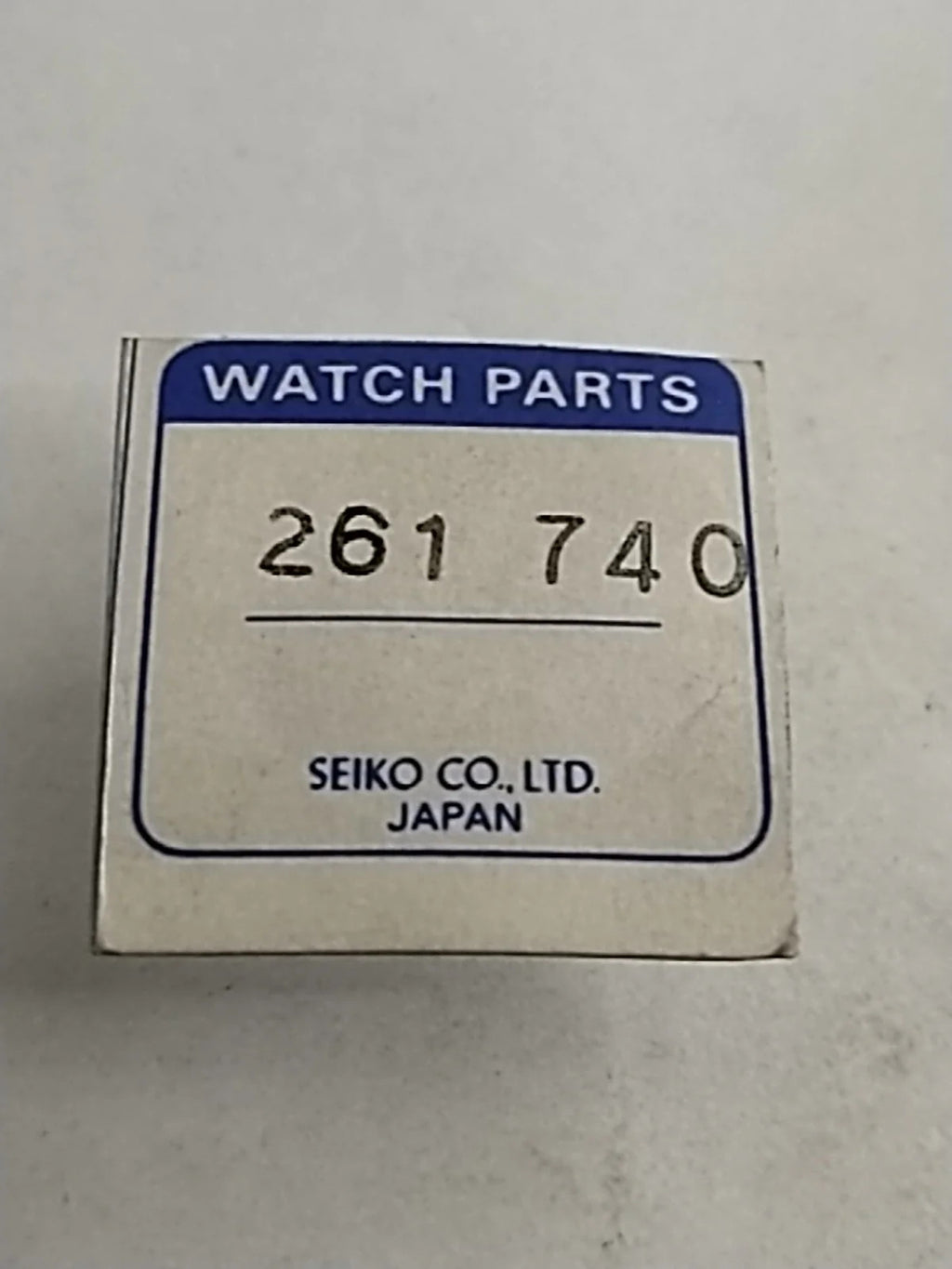 NOS Seiko Parts 261 740