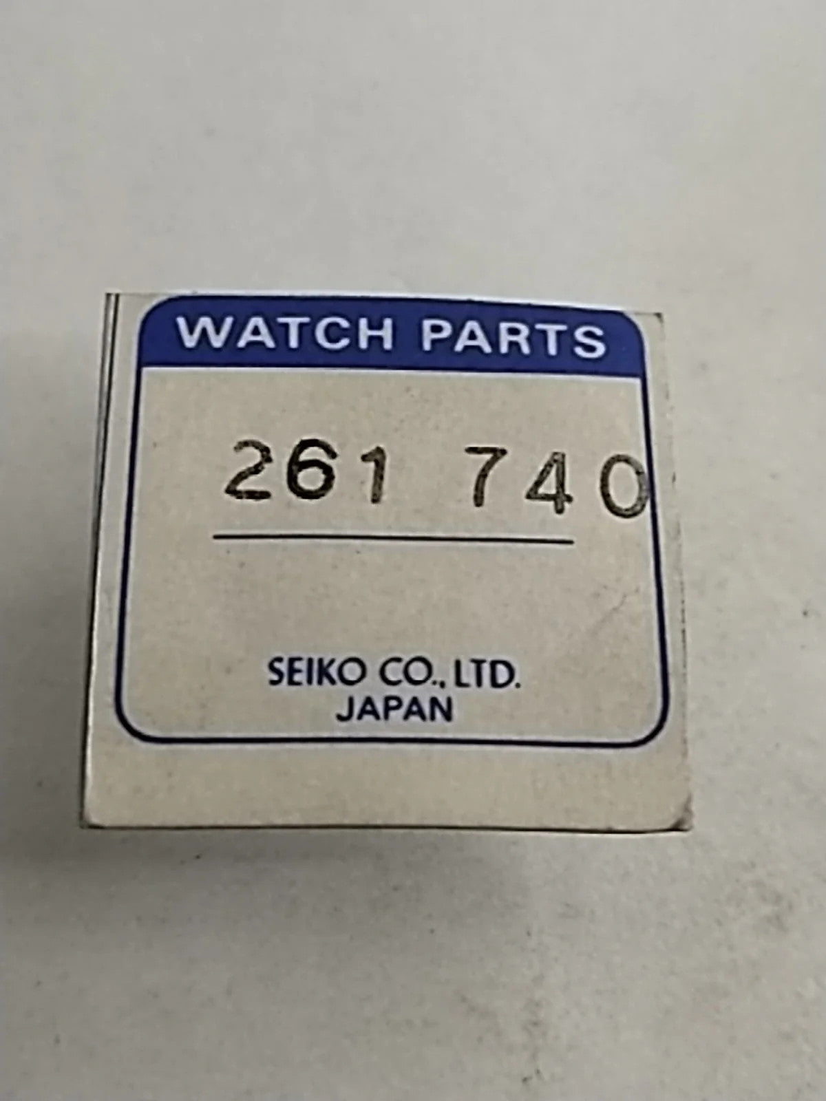 NOS Seiko Parts 261 740