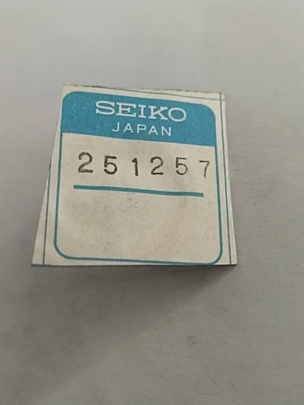New Old Stock Original Seiko /2518B/Part's Escape Wheel 251 257