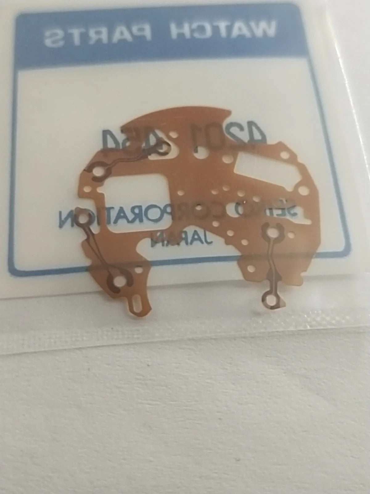 ORIGINAL SEIKO QUARTZ/ Part 4201 454 Link between circuit and Coil